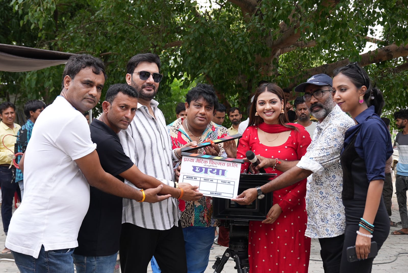 Shooting of Prithvi Tiwari’s Bhojpuri Film "Chhaya" Begins in Kushinagar