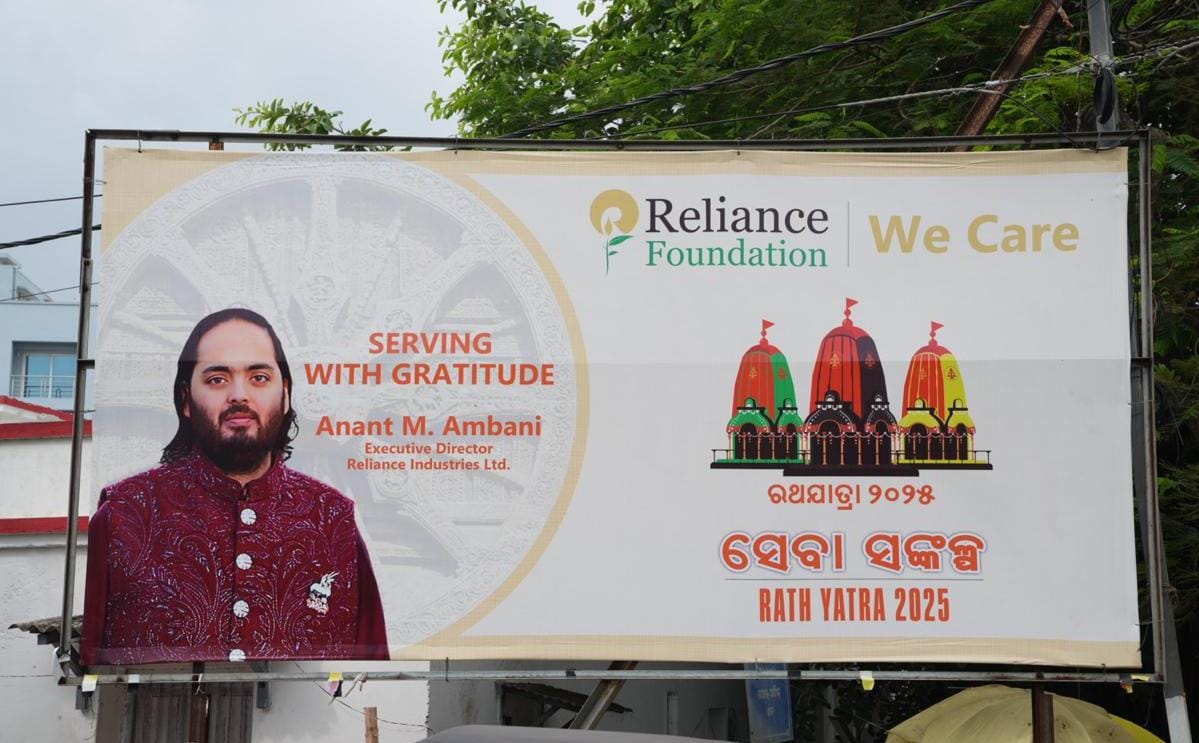 Reliance launches multi-pronged efforts to enrich Rath Yatra experience for lakhs of devotees