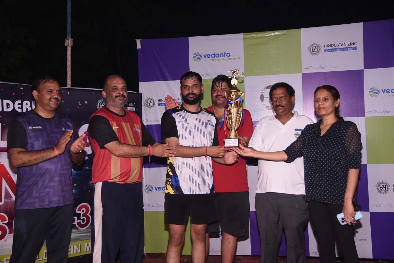Blackbuck Wins Chanderiya Lead Zinc Smelter In-House Football Tournament
