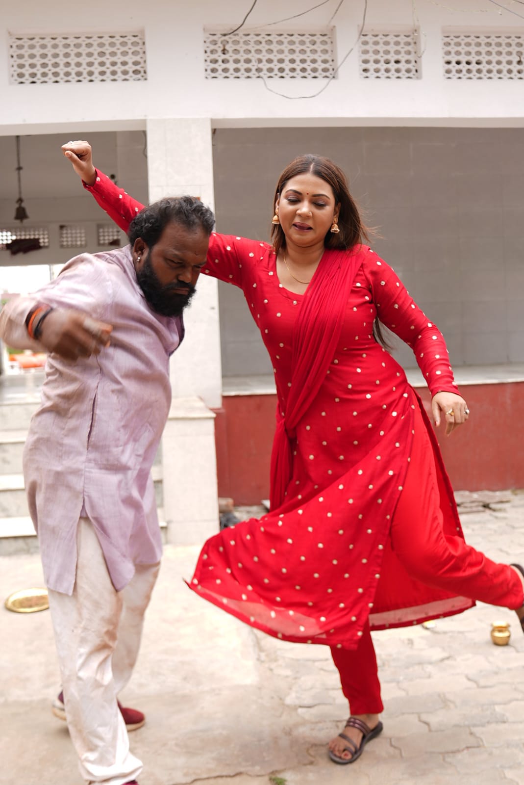 पृथ्वी तिवारी की फिल्म "छाया" की शूटिंग शुरू हो गई कुशीनगर में ।