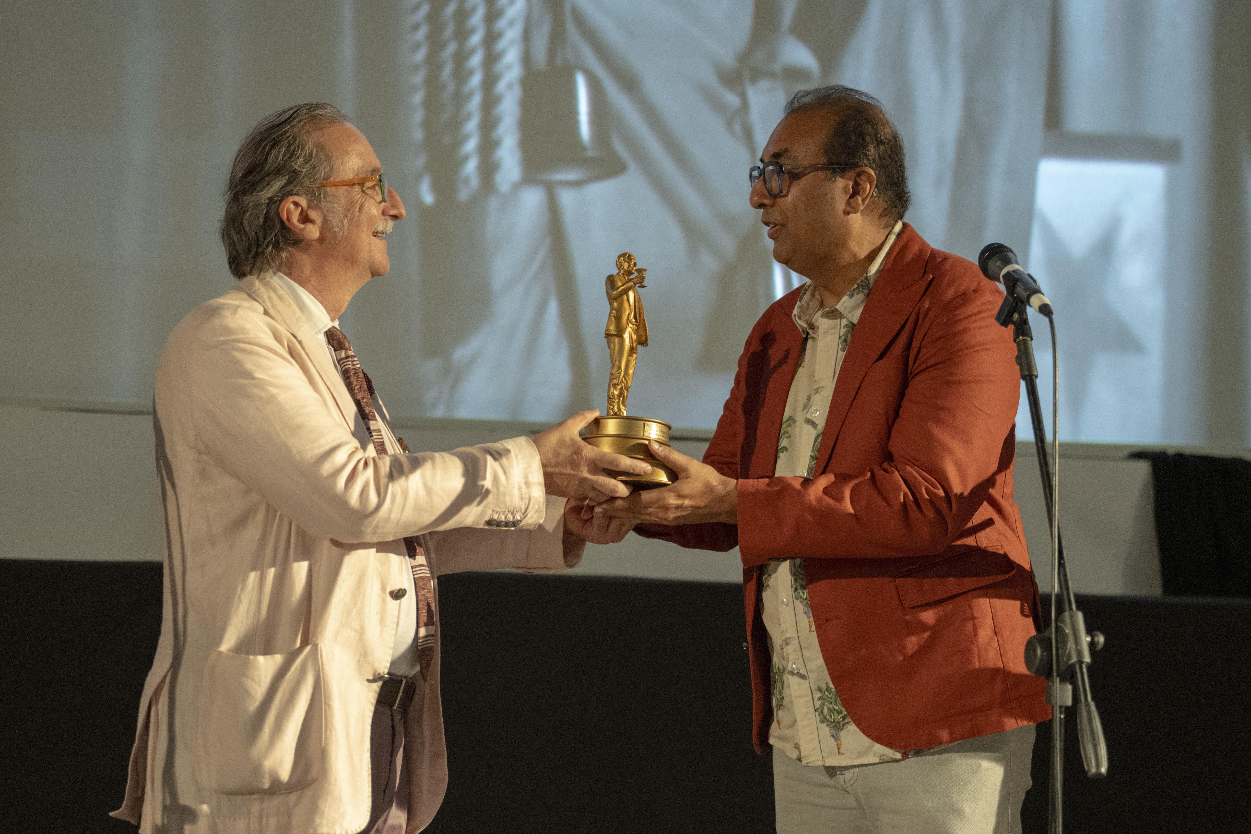 Film Heritage Foundation Director Shivendra Singh Dungarpur awarded the prestigious Vittorio Borini Award*