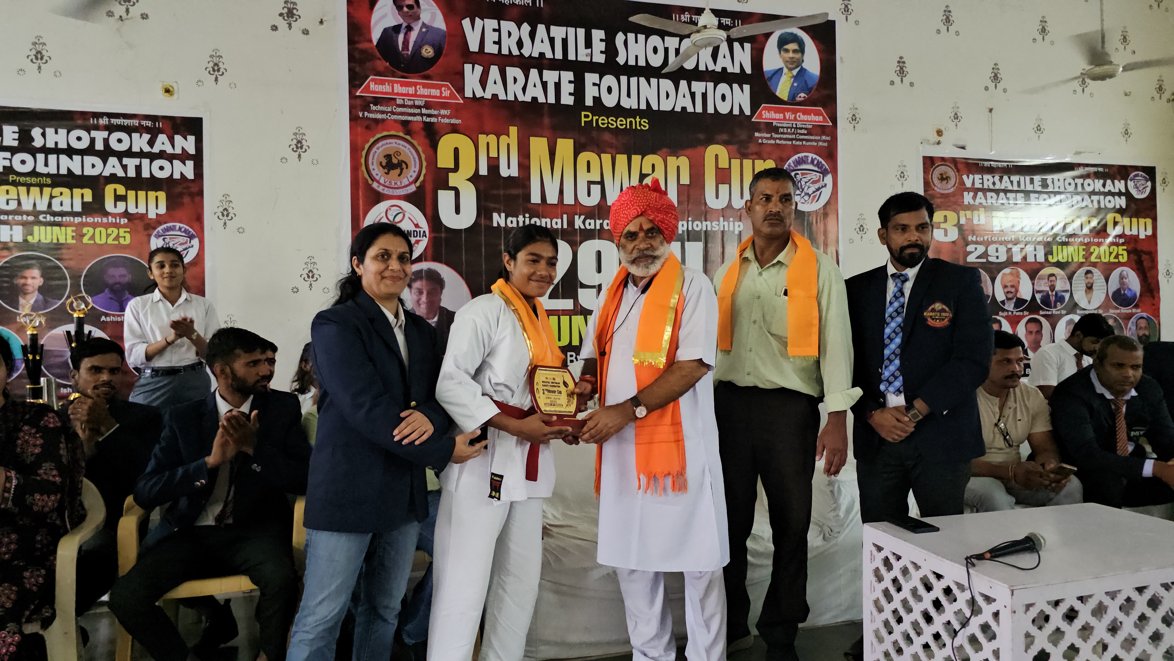 राष्ट्रीय मेवाड़ कप कराटे चेम्पियनशिप 2025 का आयोजन