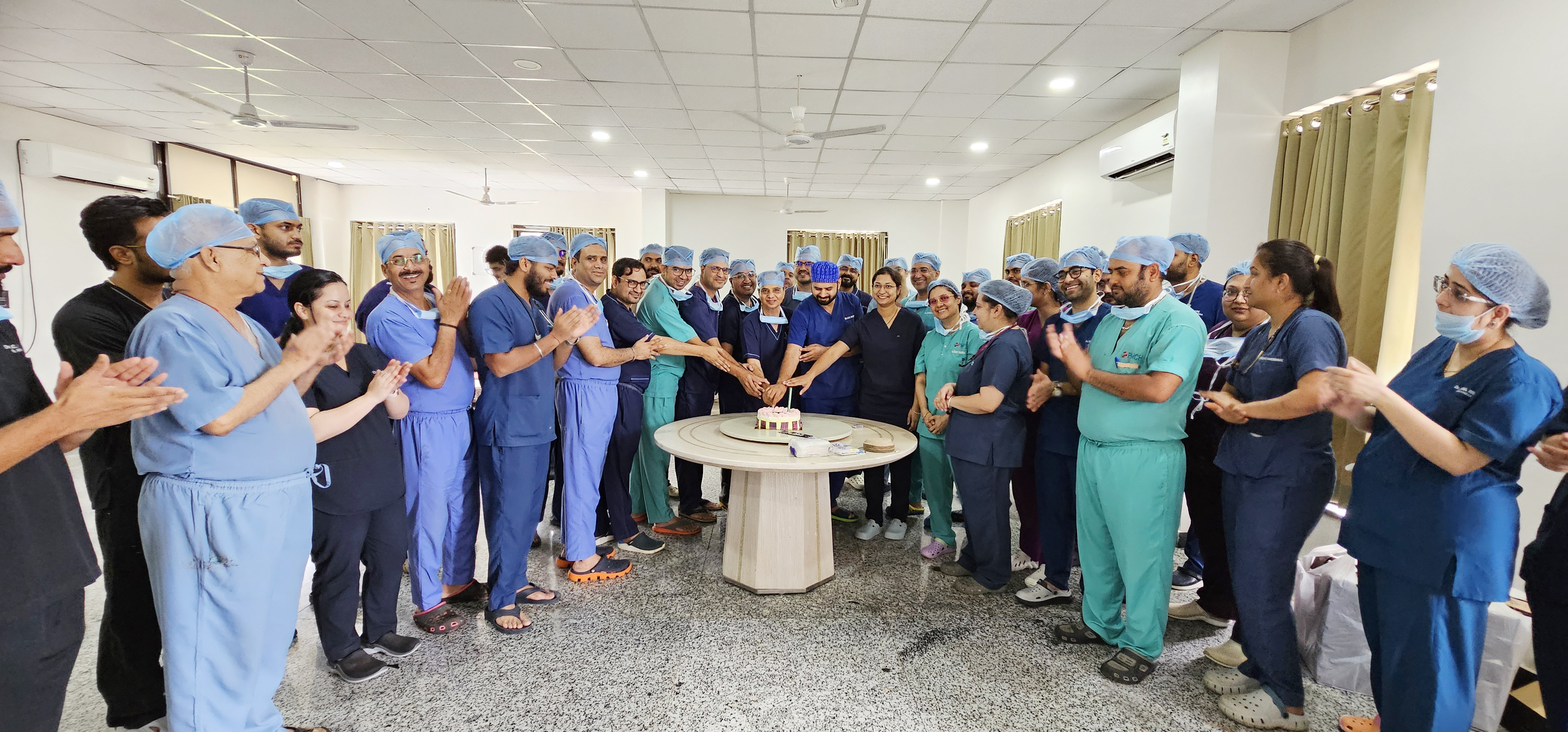 Doctors' Day Celebrated at PMCH with Cake-Cutting Ceremony