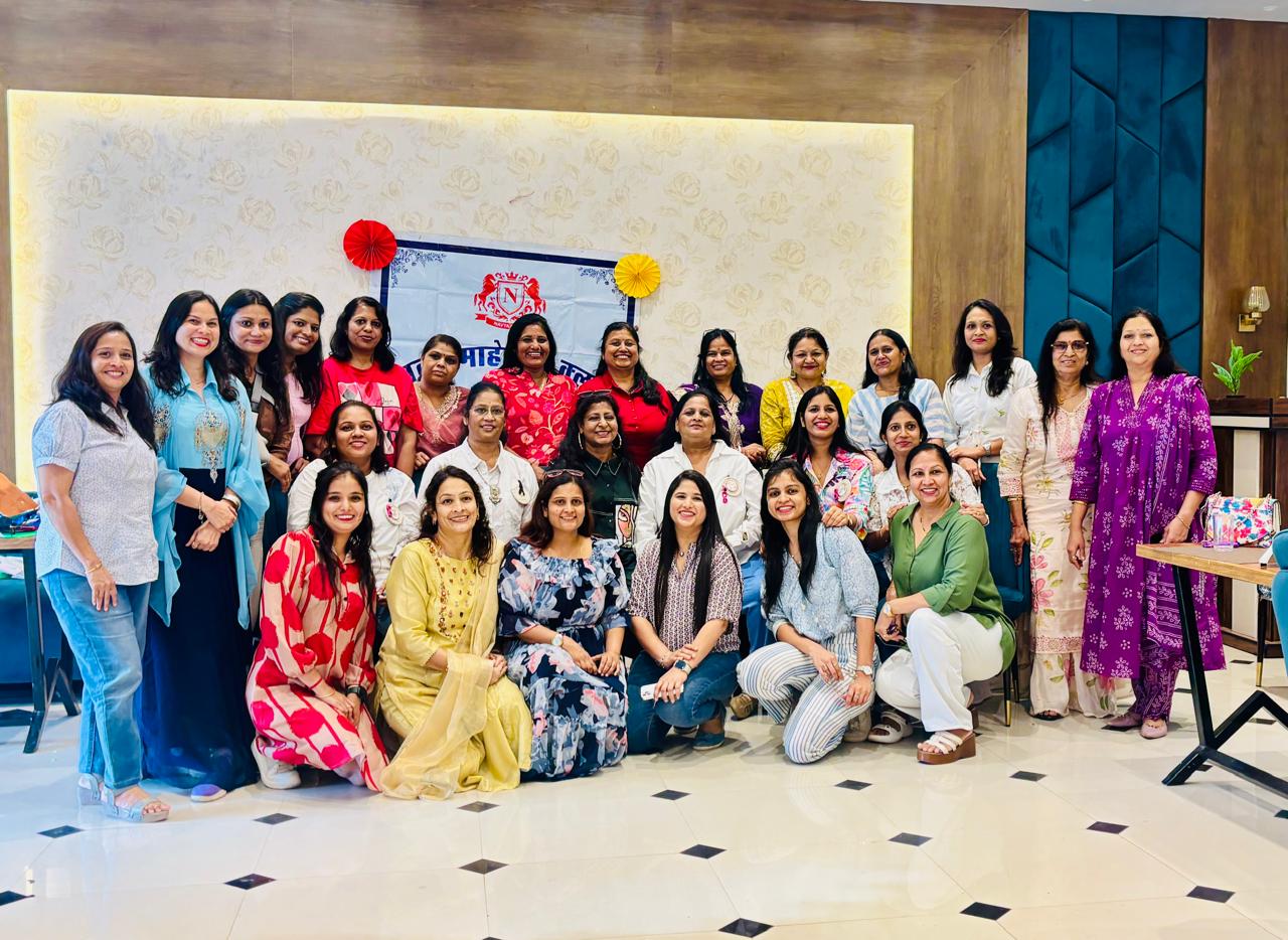 Women Dazzle in Chocolaty Attire at Navya Maheshwari Club Event