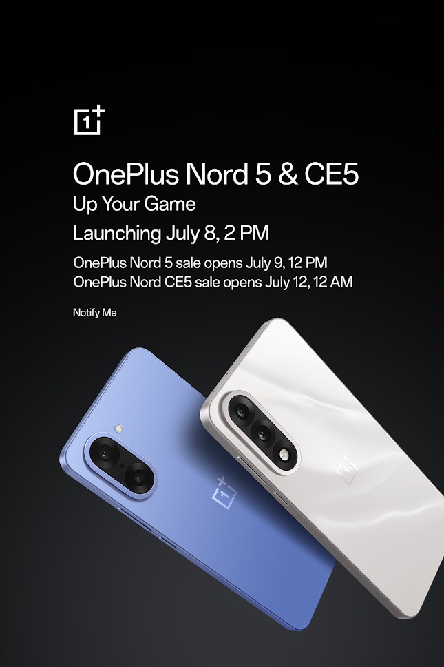 Never Press Pause: OnePlus Nord CE5 Delivers Apex Performance & Tablet-size Battery