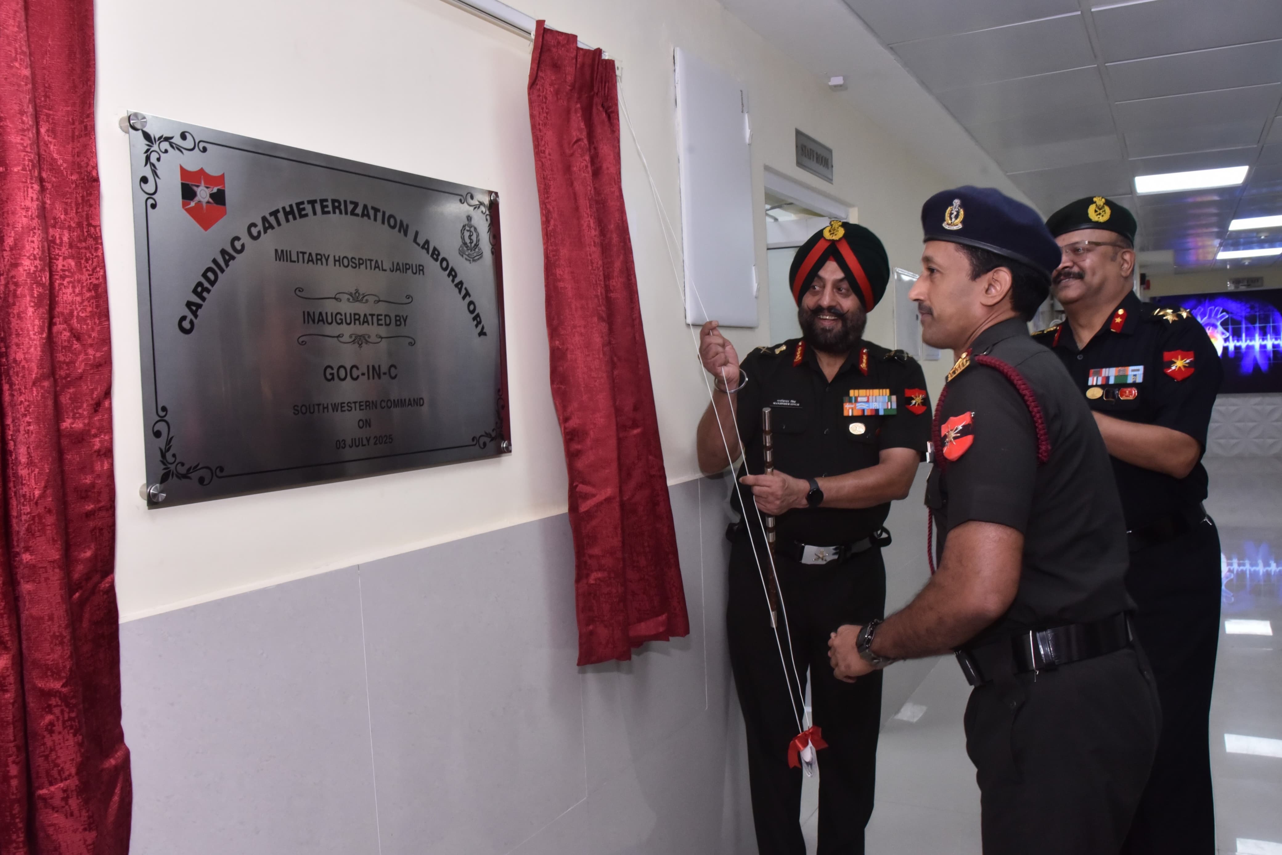 Cardiac Care Boosted at Jaipur Military Hospital with Inauguration of Advanced Cath Lab