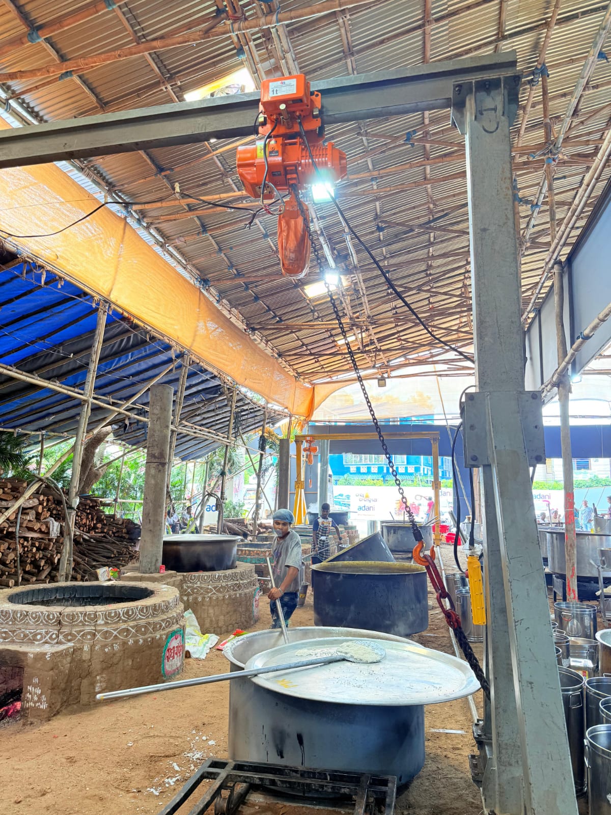 Hi-Tech System at Adani-ISKCON Kitchen for Rath Yatra