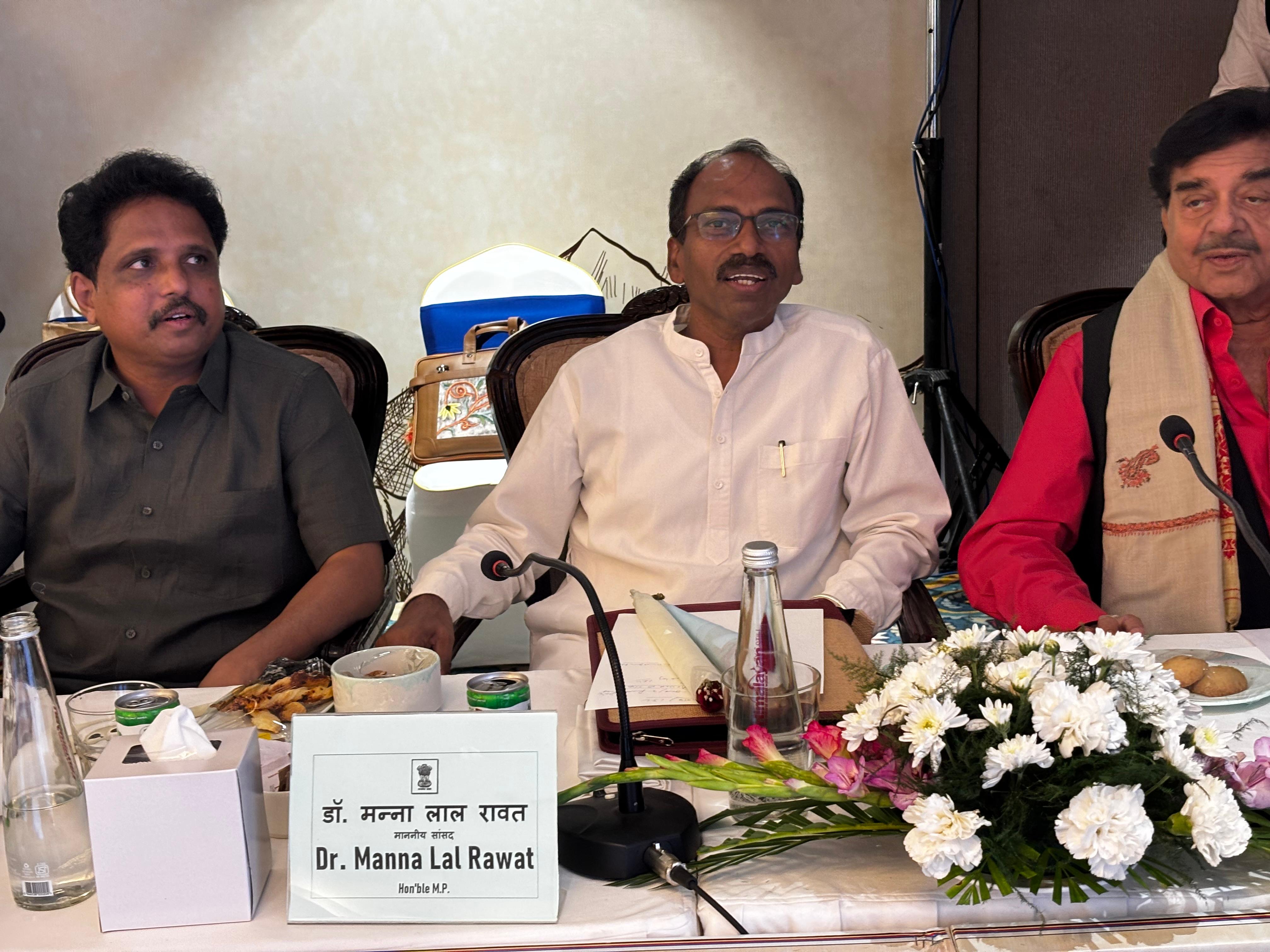 MP Mannalal Rawat Attending Standing Committee Meetings in Srinagar, Mumbai and Coorg Till July 10