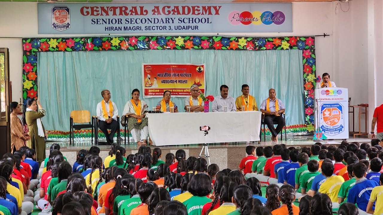 Lecture Series on Indian Knowledge Tradition Organized at Central Academy Schools