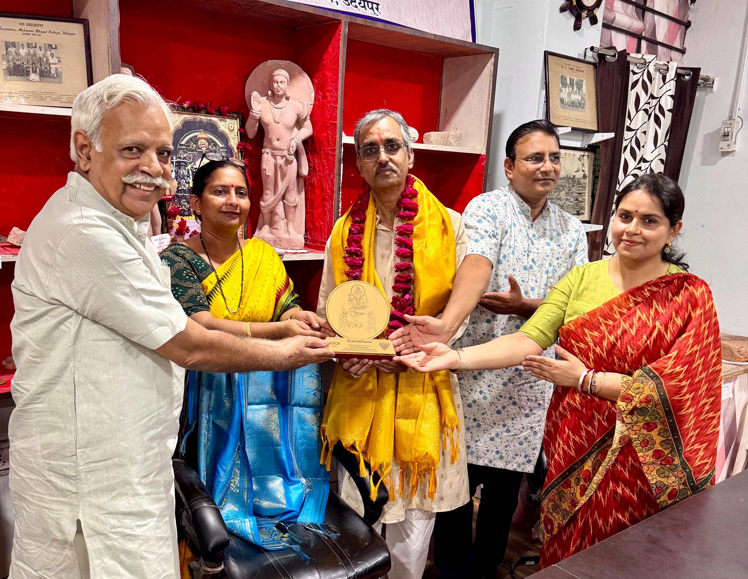 Dr. Shrikrishna "Jugnu" Honoured by Indica