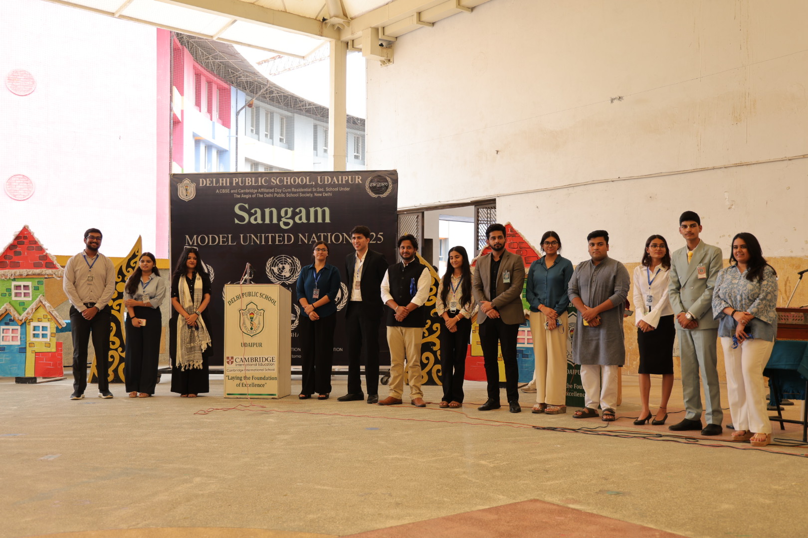 Grand Inauguration of “Sangam: Model United Nations 2025” at DPS Udaipur