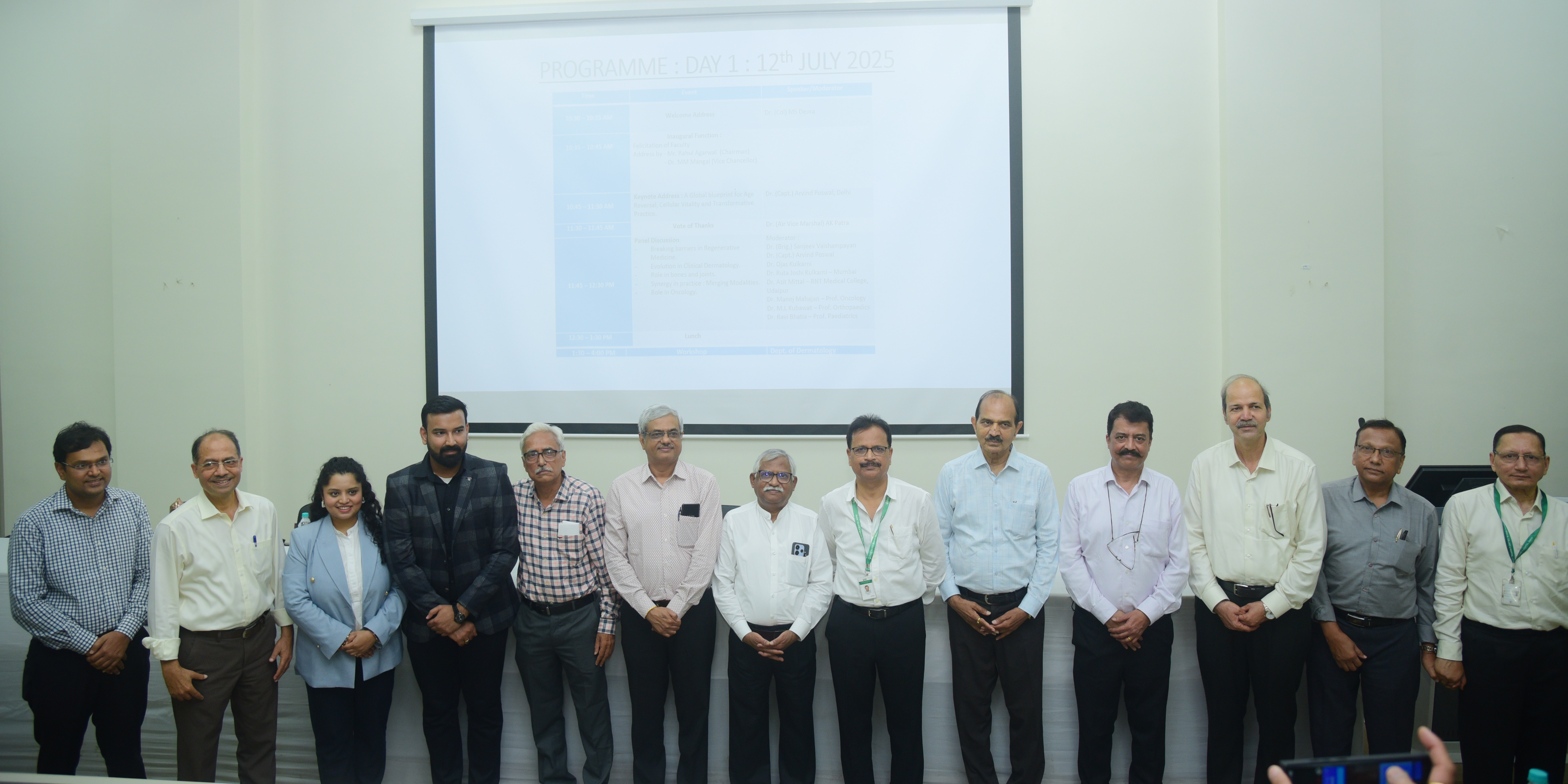 Two-Day CME and Workshop on Regenerative Dermatology Begins at PMCH