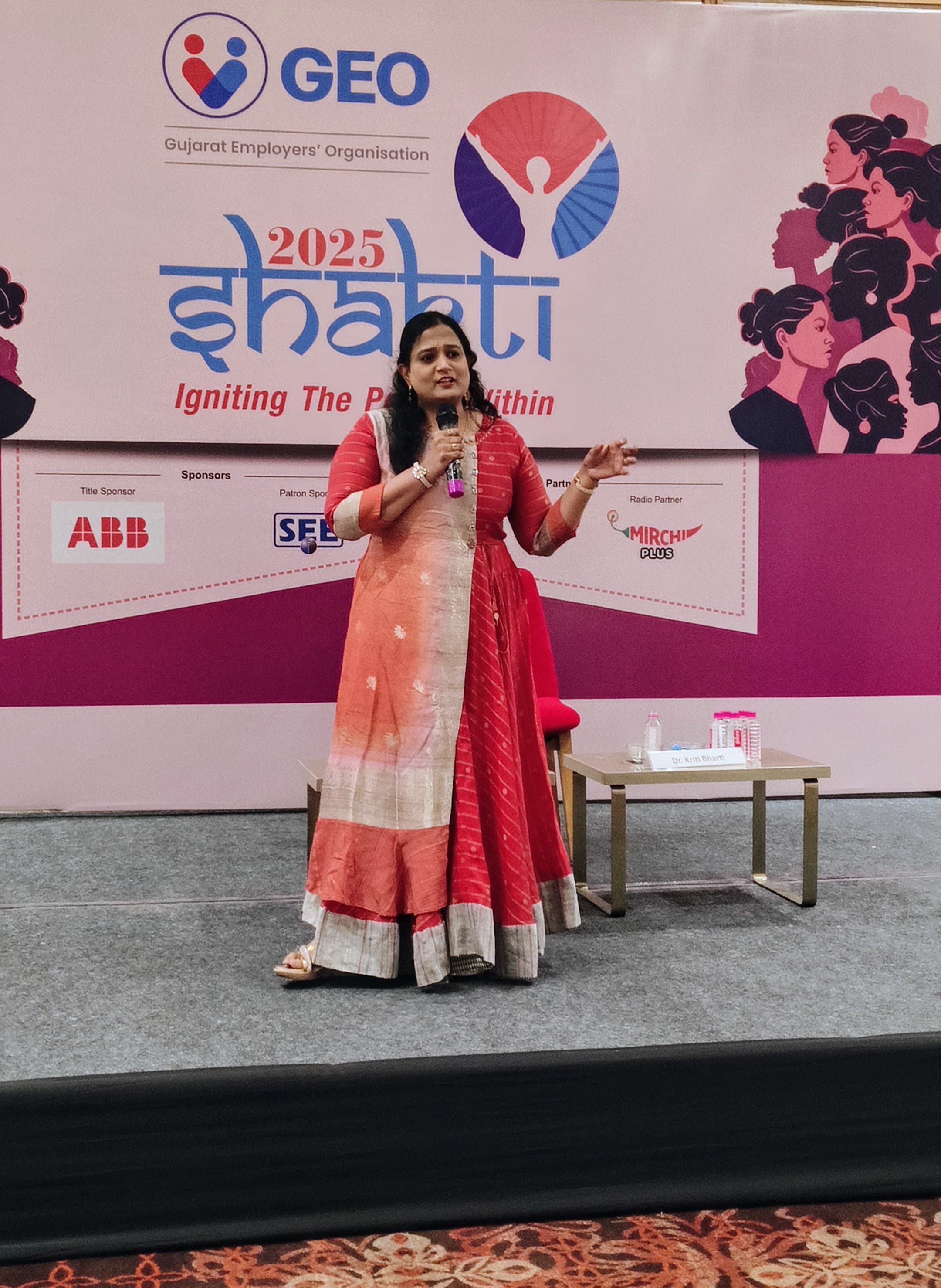 ###Dr. Kriti Bharti Honoured with Shakti-2025 National Award