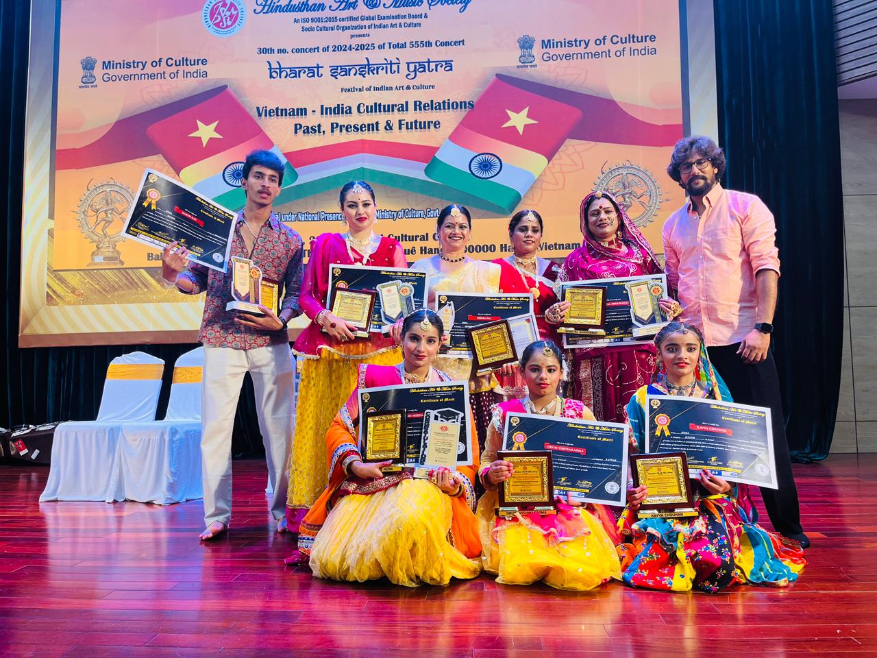Udaipur’s Sur Sangam Girls Shine in Vietnam