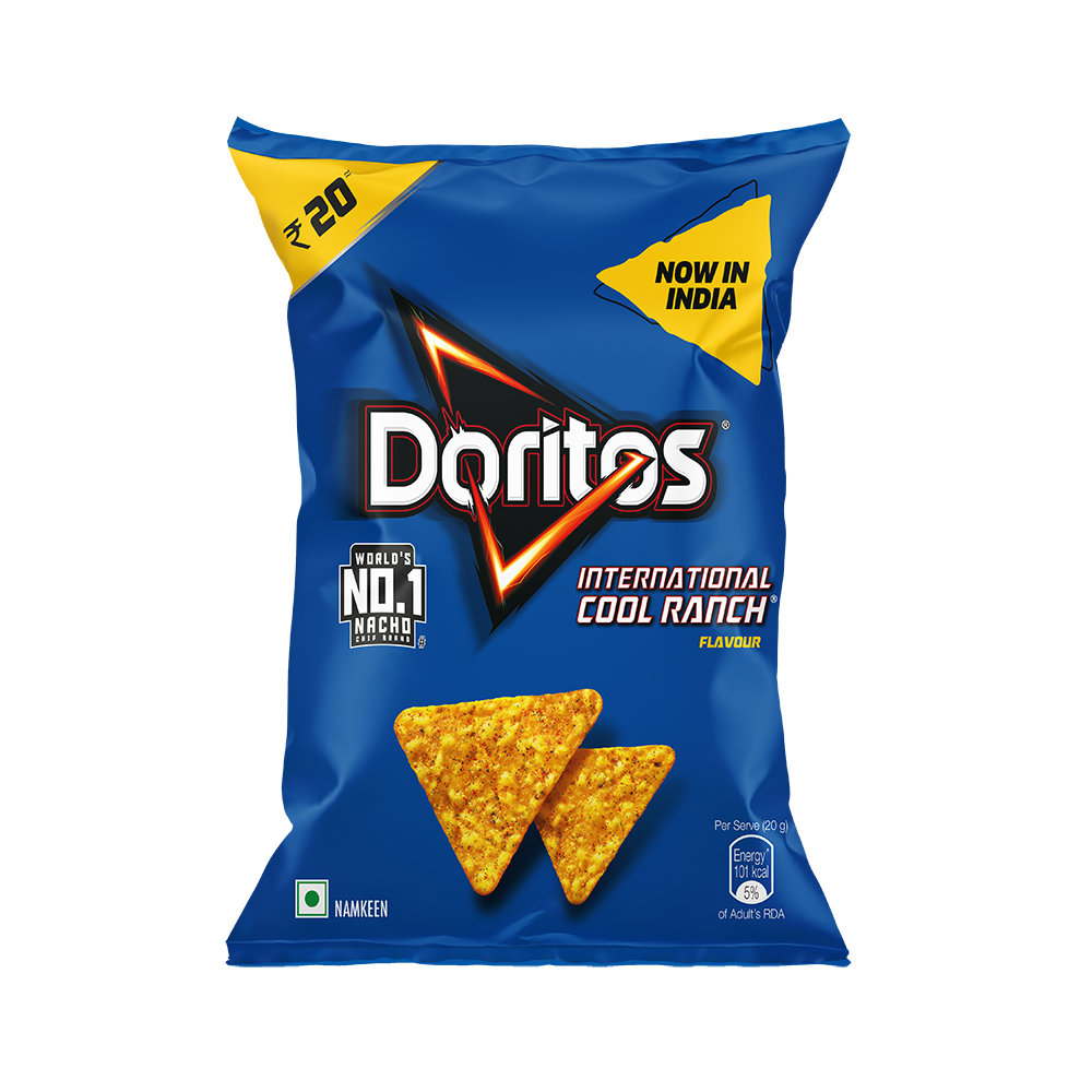 DORITOS® EXPANDS FLAVOUR PORTFOLIO IN INDIA WITH GLOBAL ICONS: COOL RANCH AND JALAPEÑO SALSA MEXICANA