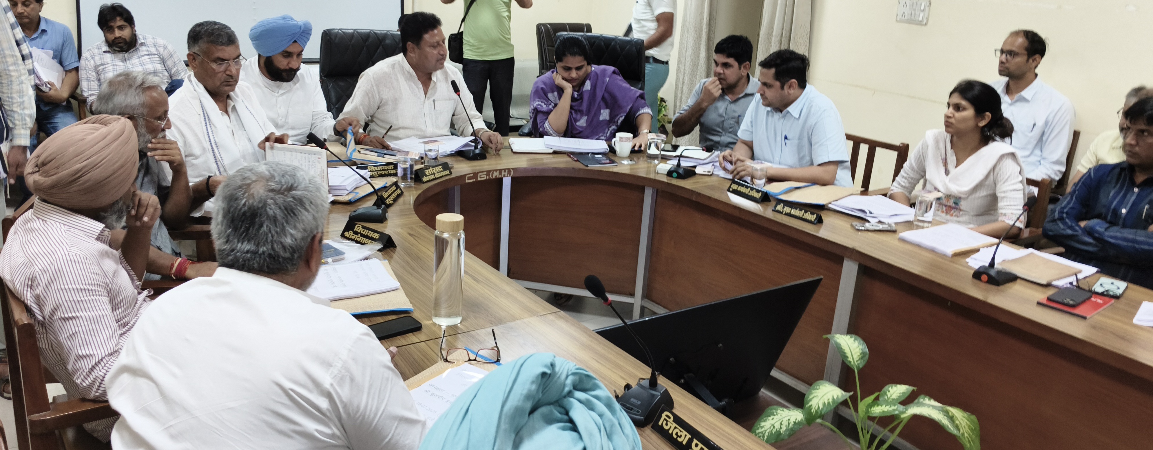 जिला विकास समन्वय एवं निगरानी समिति की बैठक आयोजित