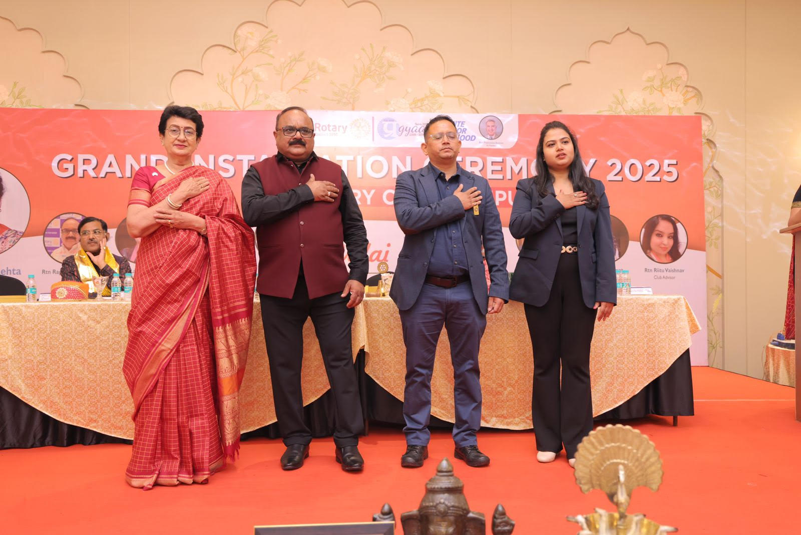 Joint Installation Ceremony of Rotary Uday and Rotary Udyam Held