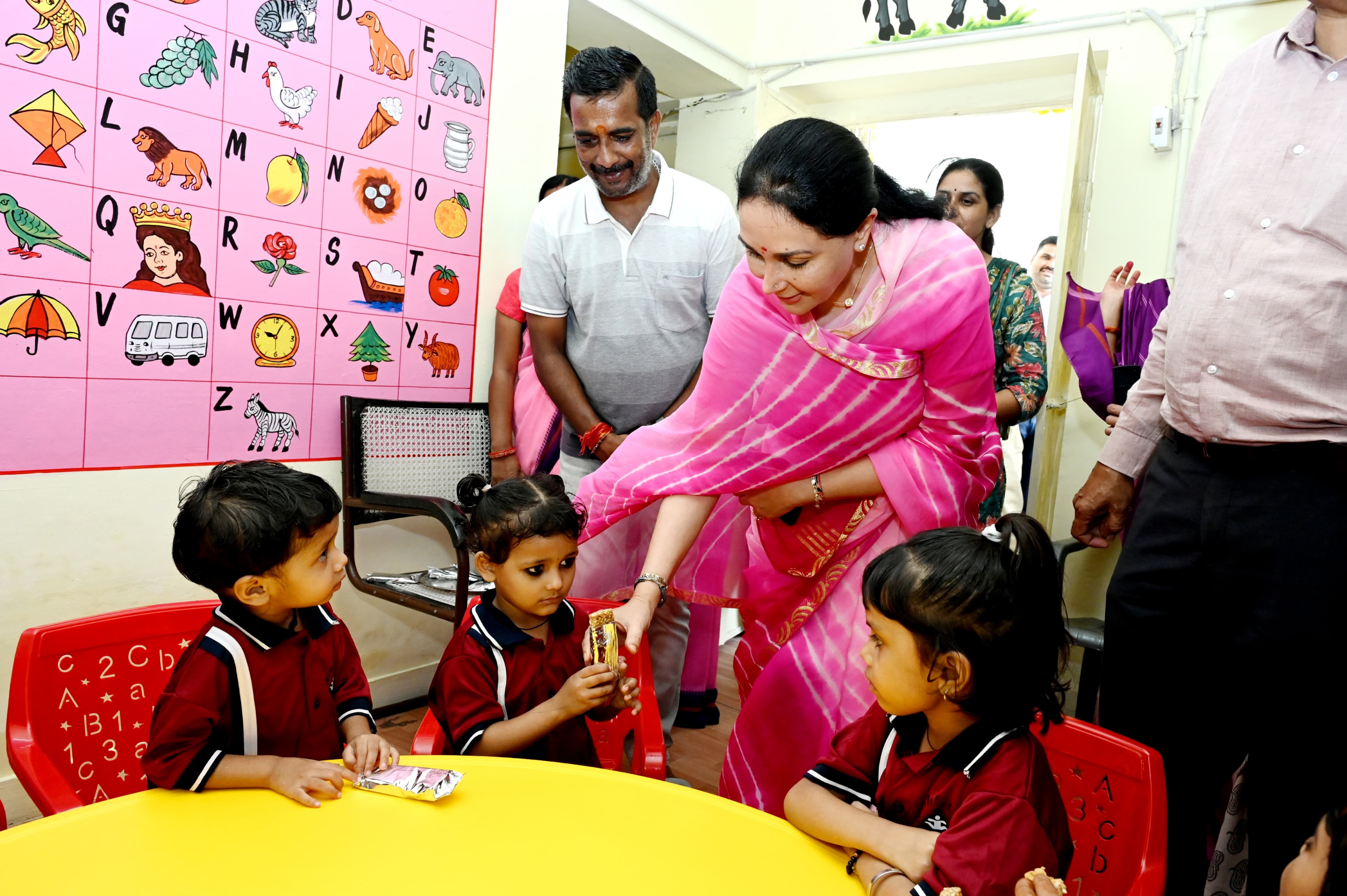 ### Deputy CM Diya Kumari Visits Nand Ghar in Jaipur