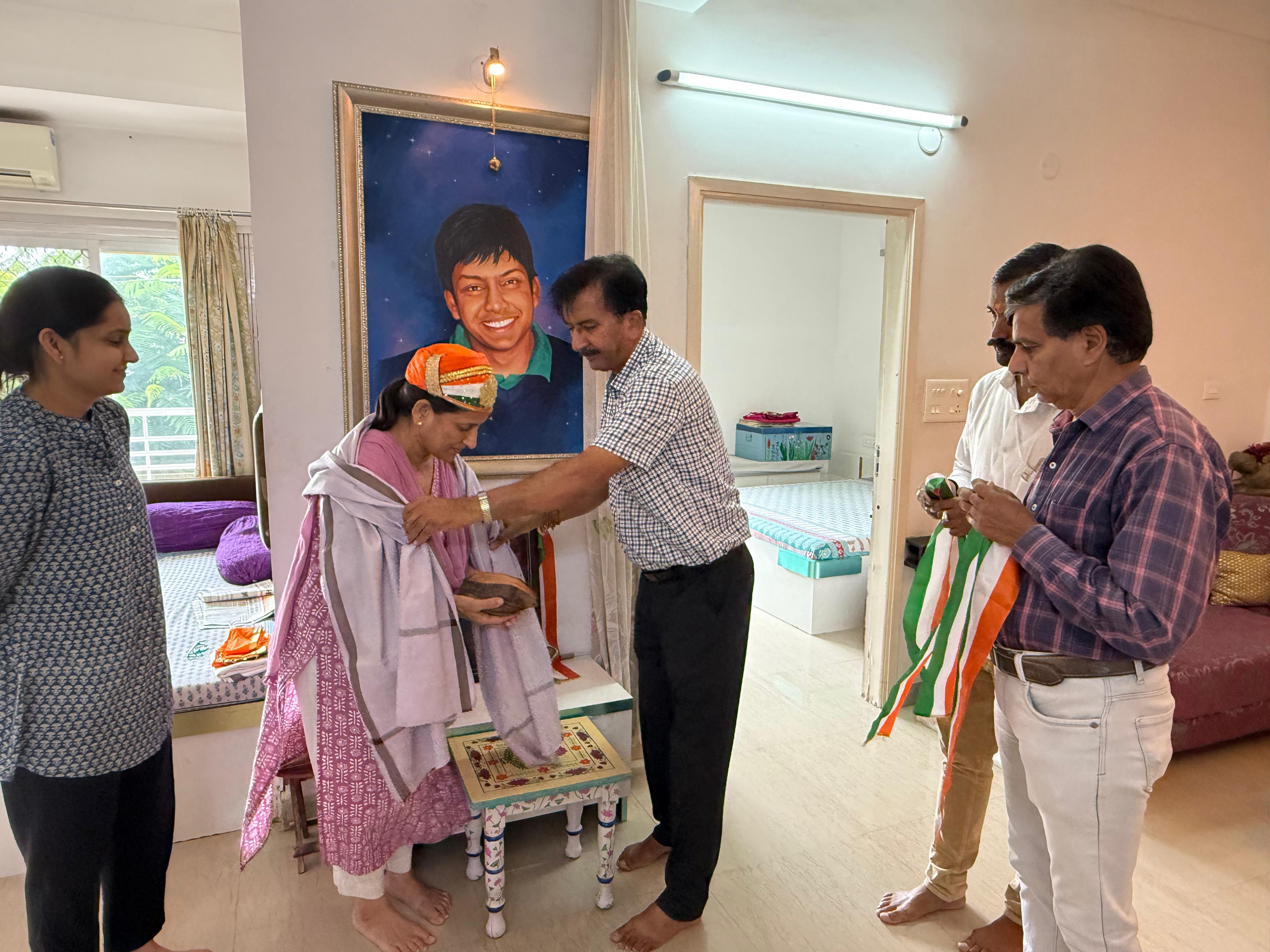 Udaipur Pays Tribute to Martyr Lt. Archit Vardiya on His Death Anniversary; Family Honoured