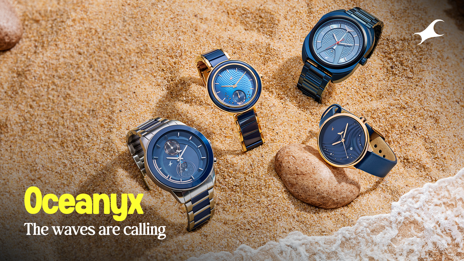 Fastrack ends the Mountains vs Beaches Debate with the new Oceanyx collection