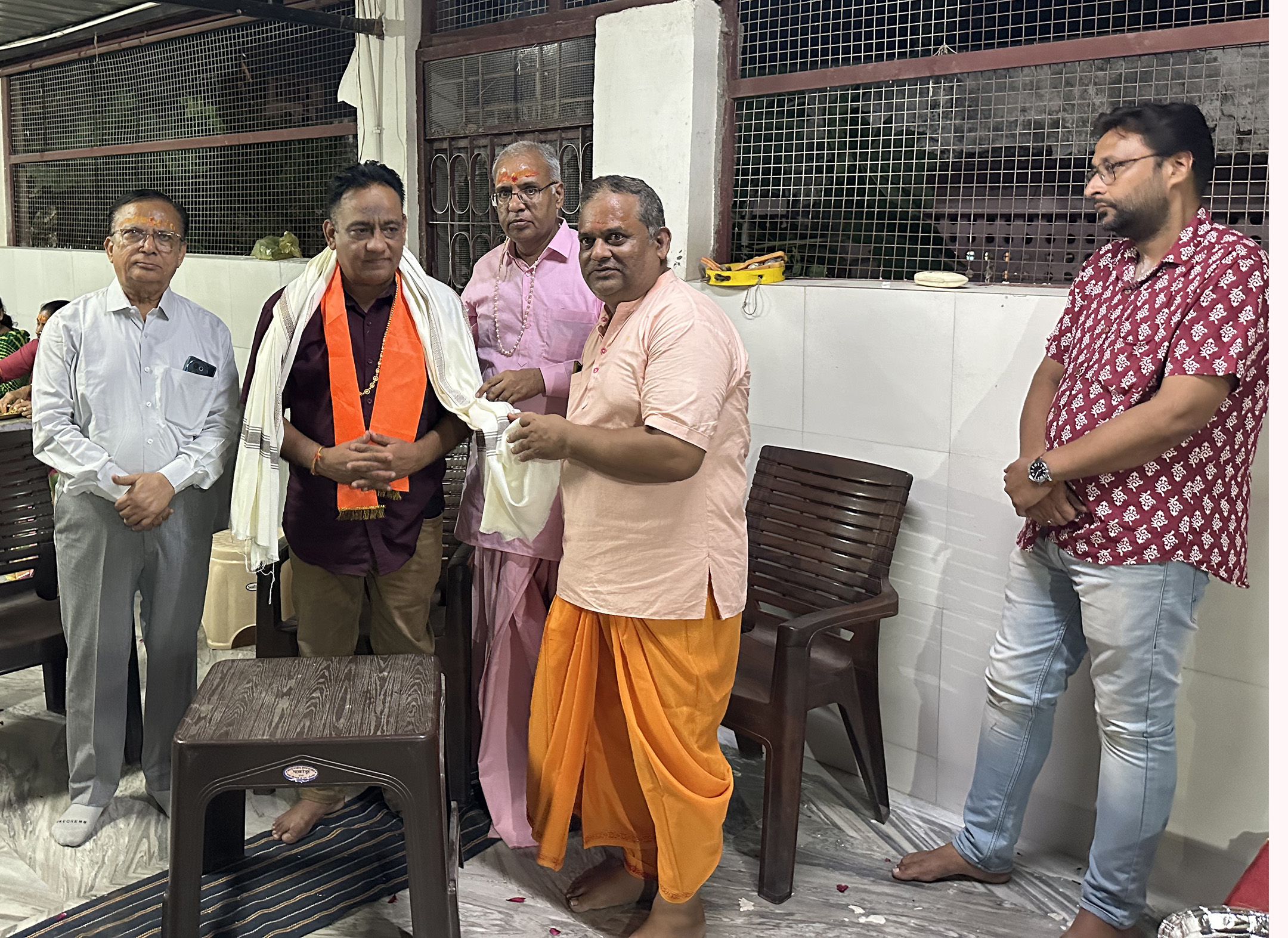 श्री पीताम्बरा आश्रम में रूद्रार्चन महोत्सव,