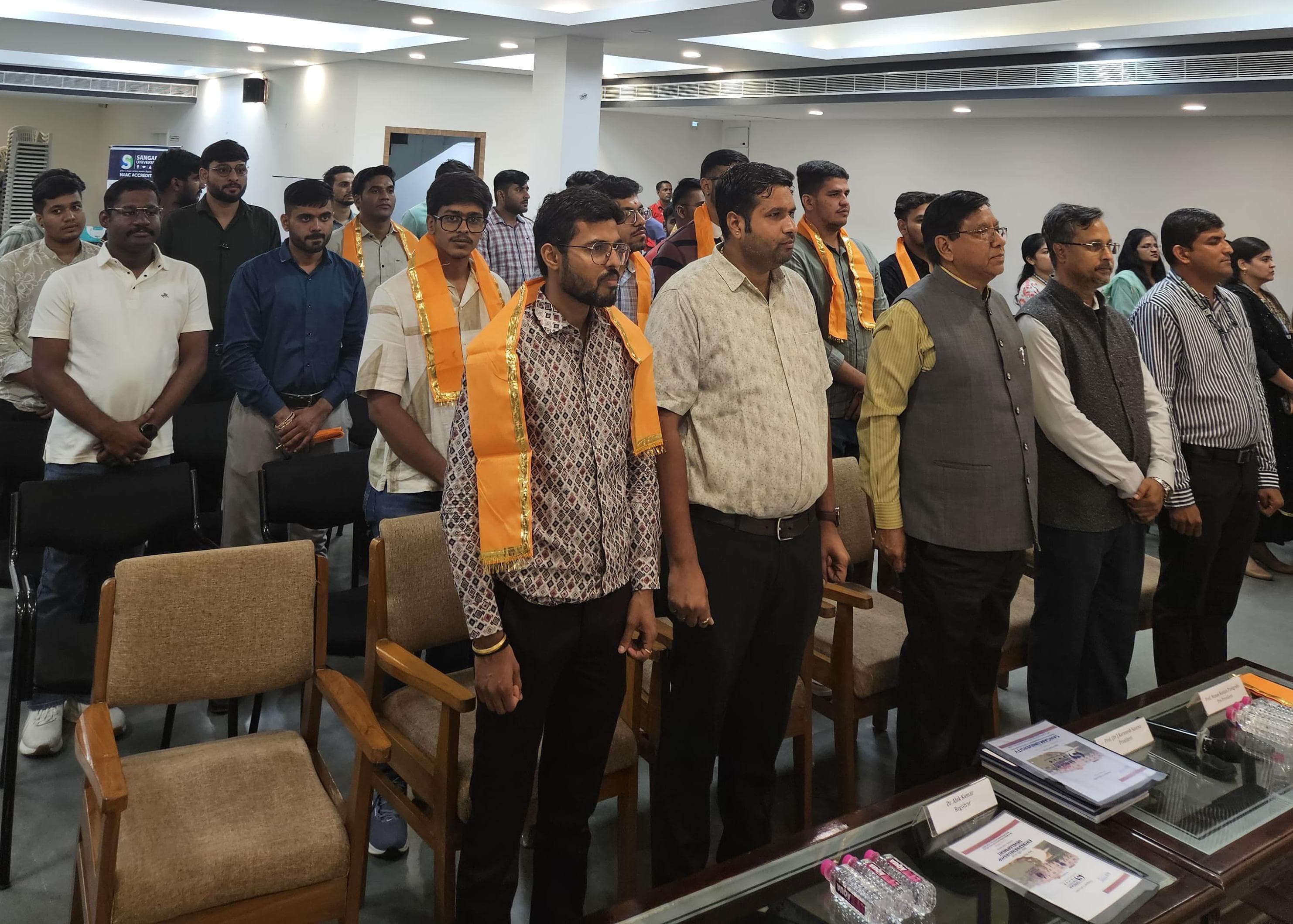 Alumni Meet 2025 Organised for Management Students at Sangam University