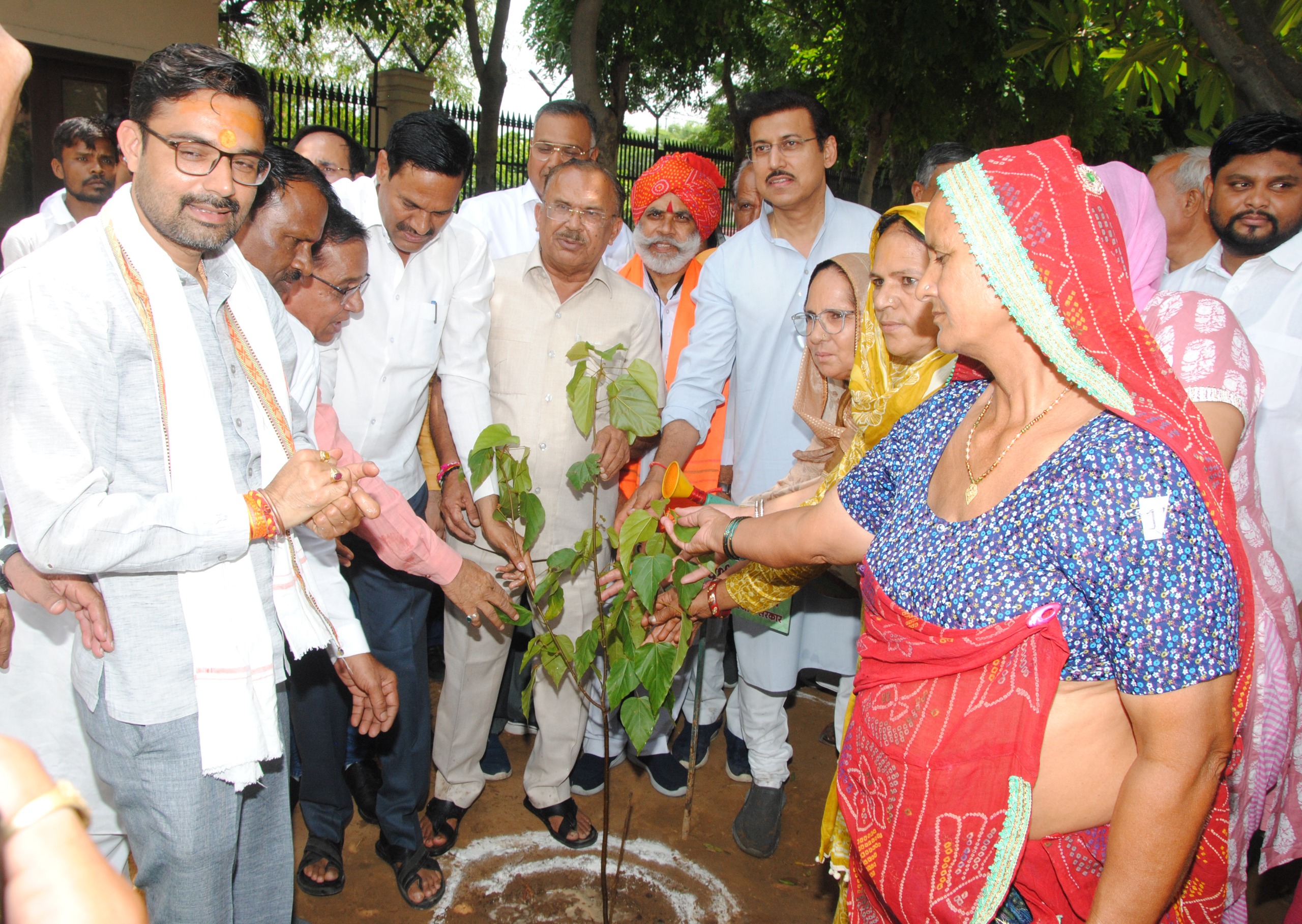 राजस्थान विधान सभा अध्यक्ष वासुदेव देवनानी का एक और नवाचार - विधान सभा में बनाई   कारगिल शौर्य वाटिका