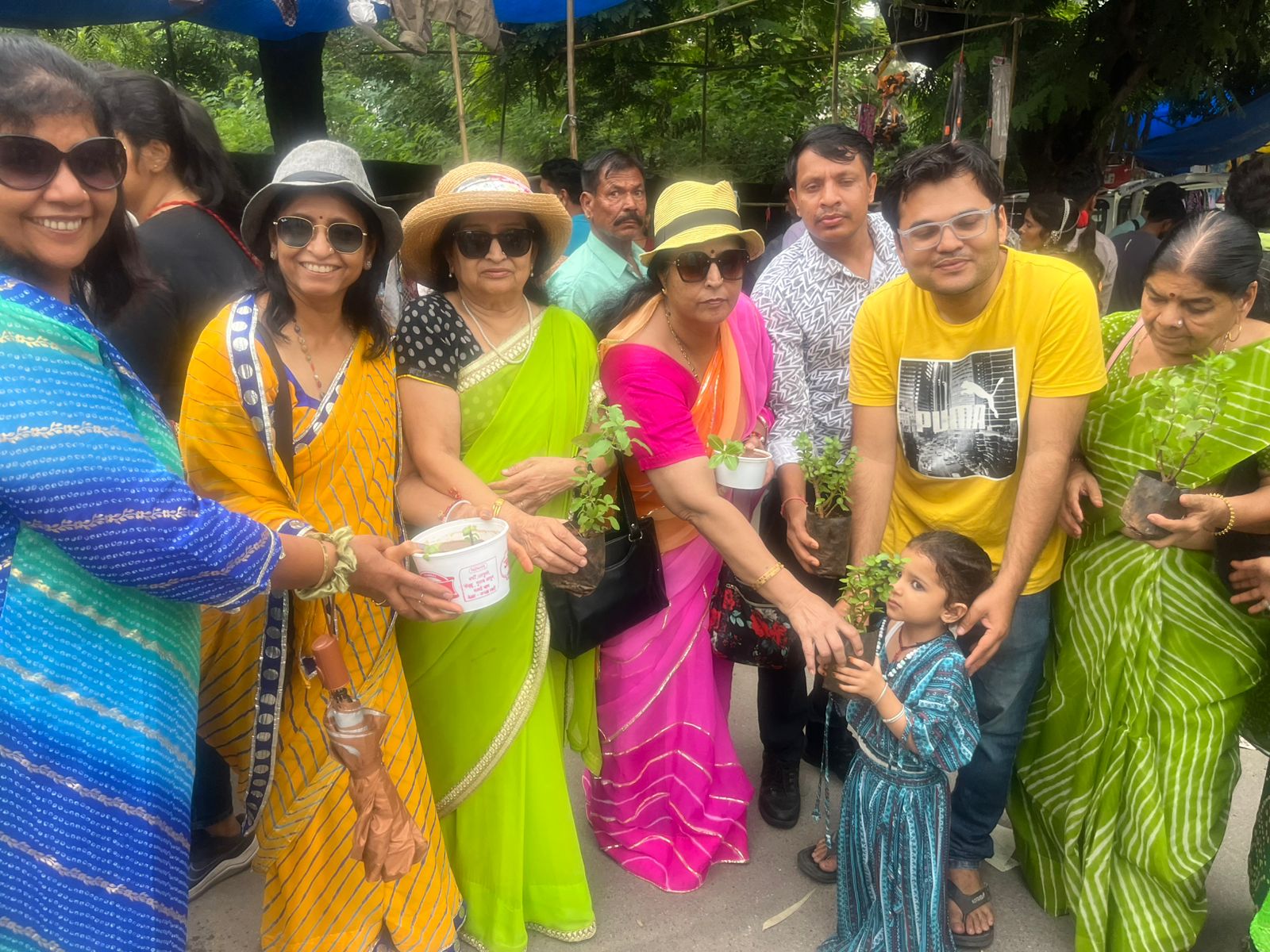 हरियाली अमावस्या मेला  रोटरी क्लब वसुधा, उदयपुर की हरित पहल