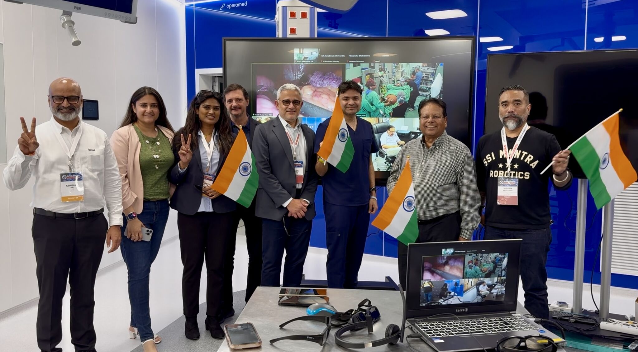 Made in India SSI Mantra Surgical Robotic System Enables World’s First Cardiac IntercontinentalRobotic Surgery between India and France