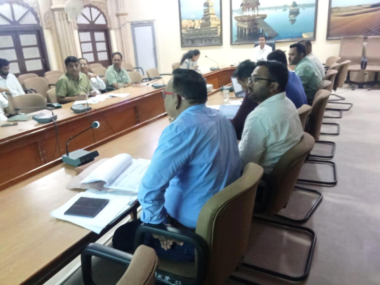 जिला स्तरीय भूजल सरक्षण व प्रबंधन समिति कि बैठक आयोजित