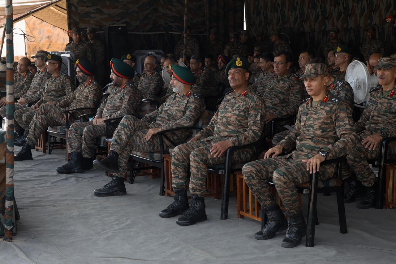 INDIAN ARMY CONDUCTS ‘CAPABILITY ENHANCEMENT DEMONSTRATION’ IN DESERTS OF RAJASTHAN