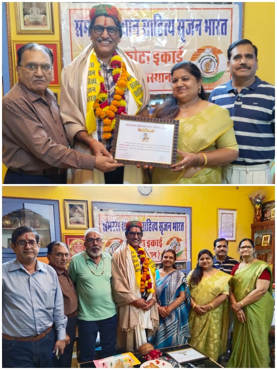 विजय जोशी को प्रेमचंद साहित्य सम्मान