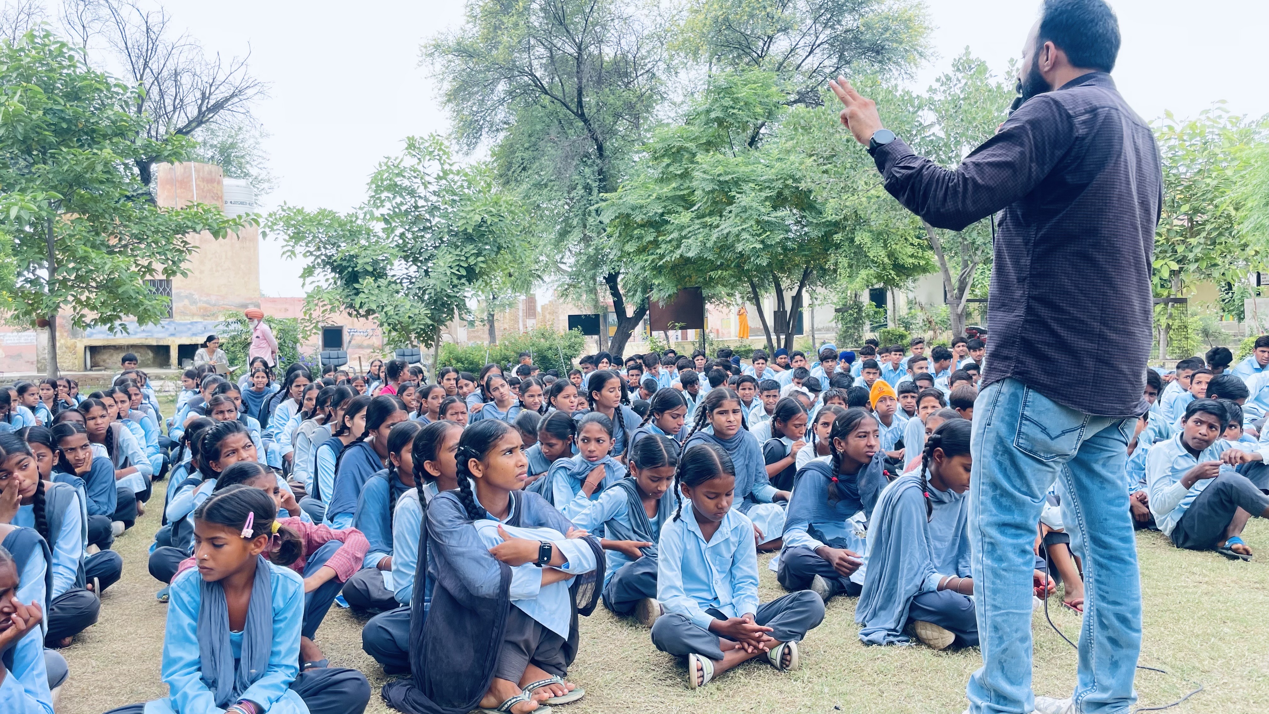 ग्राम कोनी के सीनियर सैकेंडरी स्कूल में नशा मुक्ति कार्यक्रम आयोजित
