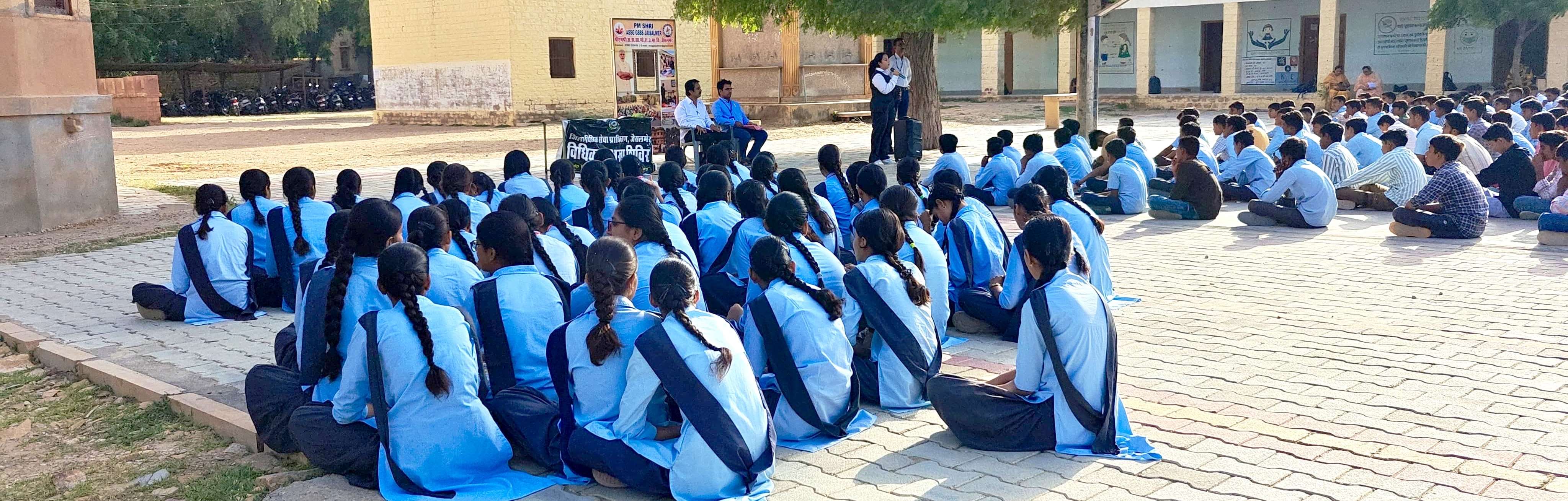 बाल विवाह  की प्रभावी रोकथाम को लेकर किया  गया वधिक साक्षरता शिविर का आयोजन