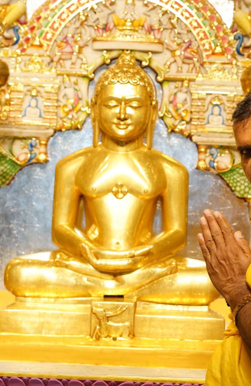 मुलनायक शांतिनाथ जिन पर होगा 108 कलश का अभिषेक कल