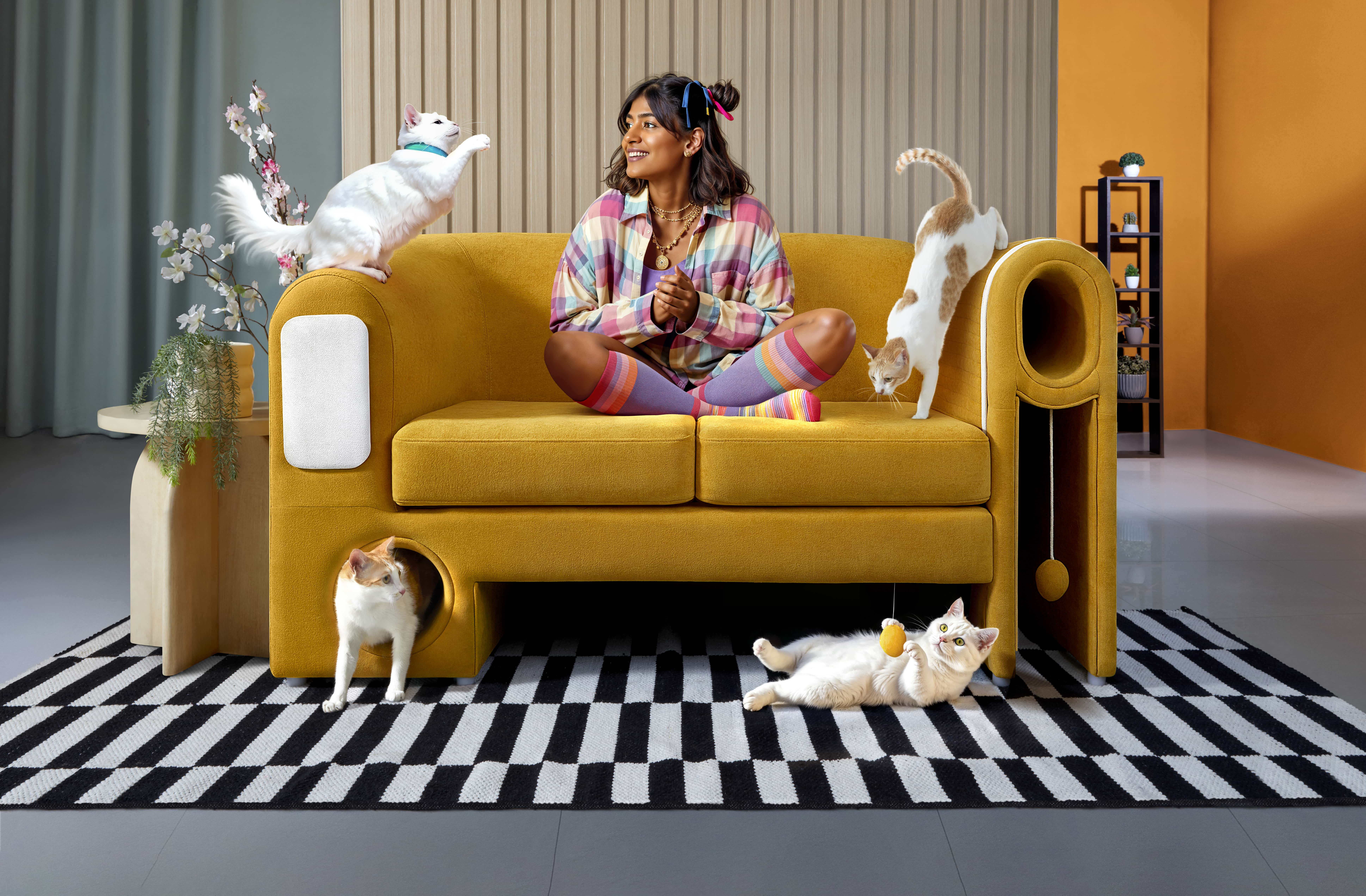 Sleepyhead Launches the Purr-fect Couch, India’s First Sofa Built for Both Humans and Cats