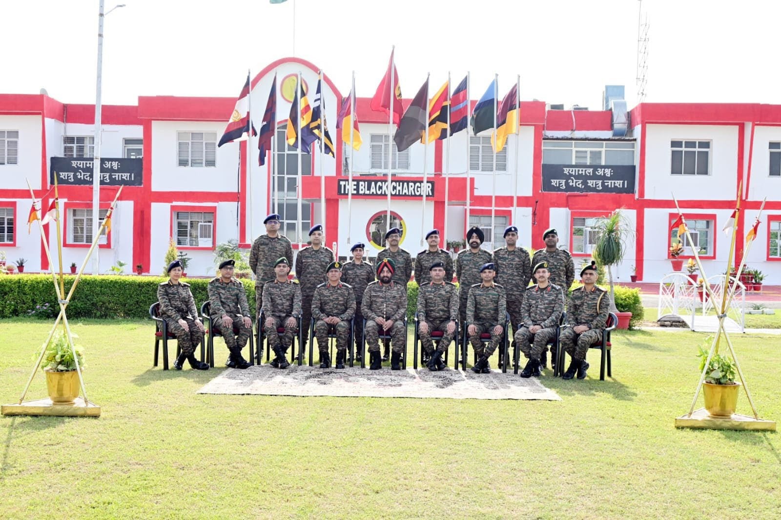 सप्त शक्ति कमान के आर्मी कमांडर ने किया बठिंडा एवं  लालगढ़ जट्टान सैन्य स्टेशनों का दौरा