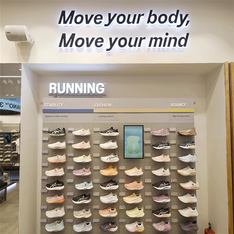 ASICS LAUNCHES ONE OF ITS BIGGEST STORE IN INDIA
