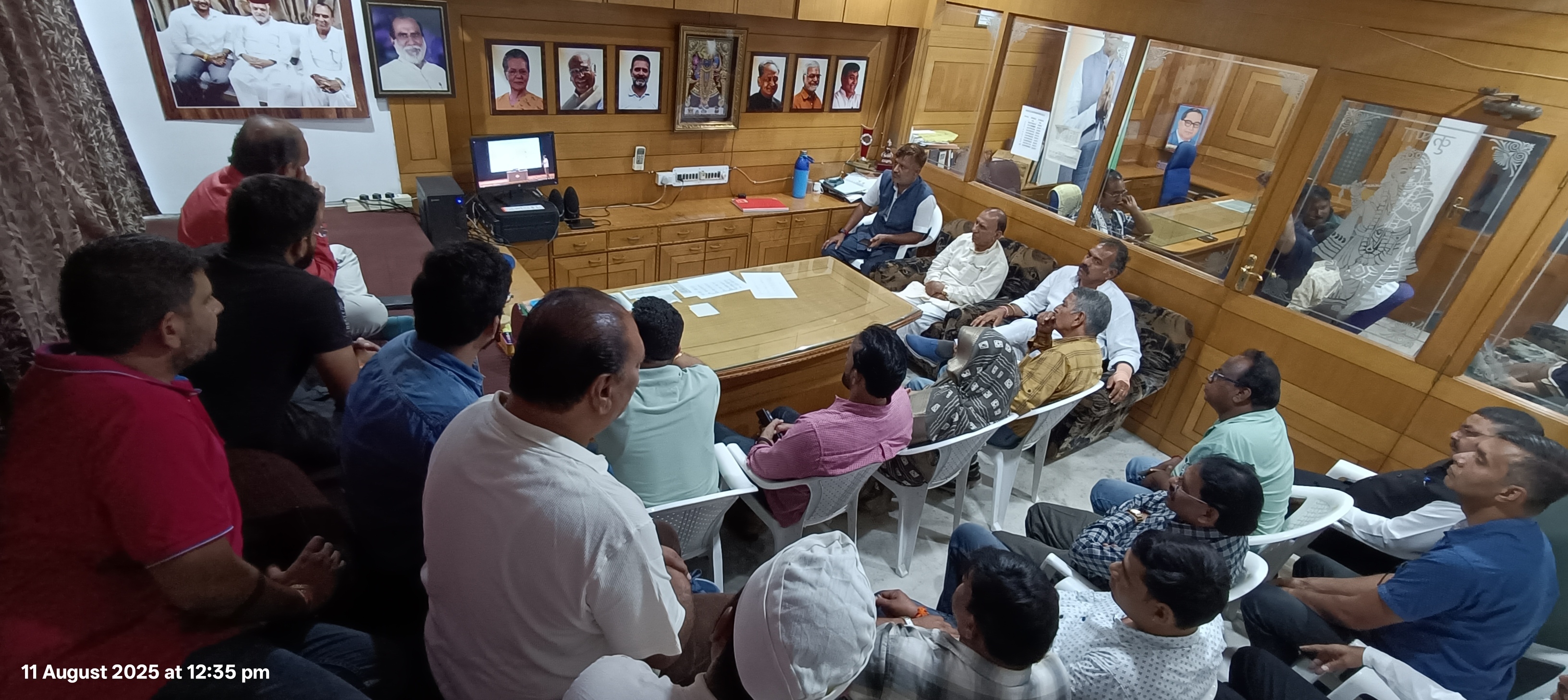 ####Congress in Udaipur Disseminates Rahul Gandhi’s “Vote Theft” Exposé