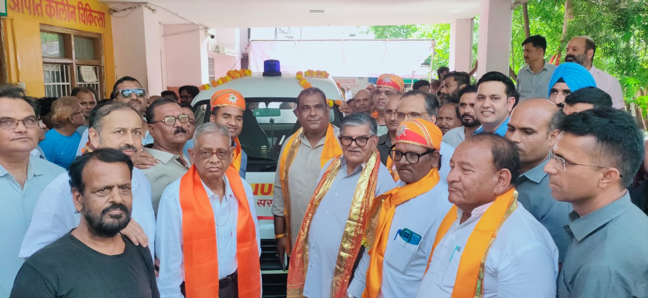 पीड़ितों की सेवा ईश्वर की सेवा के समान - श्री गुलाबचंद कटारिया