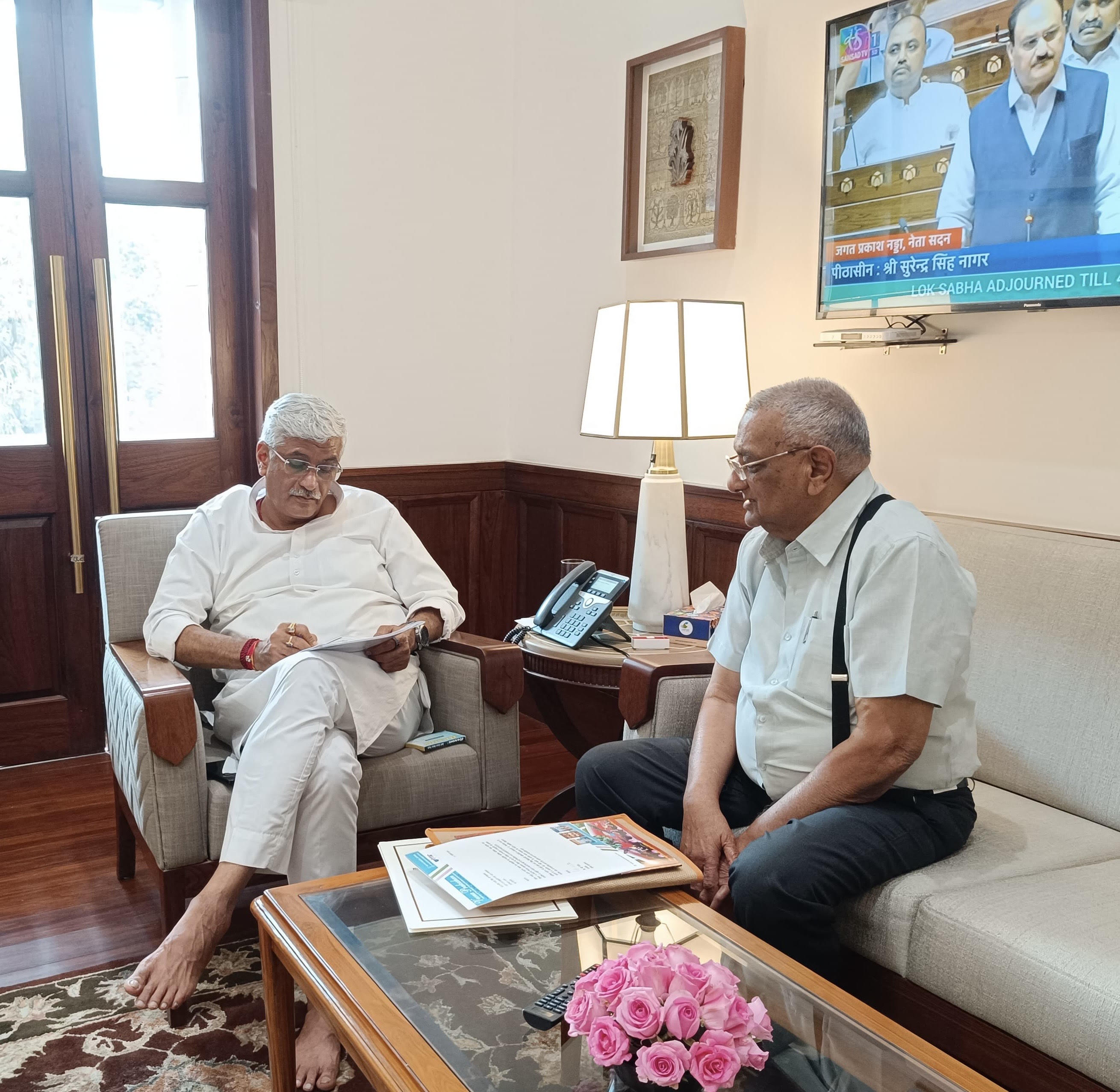 Gajendra Singh Shekhawat Invited as Chief Guest for Sur Sangam Festival