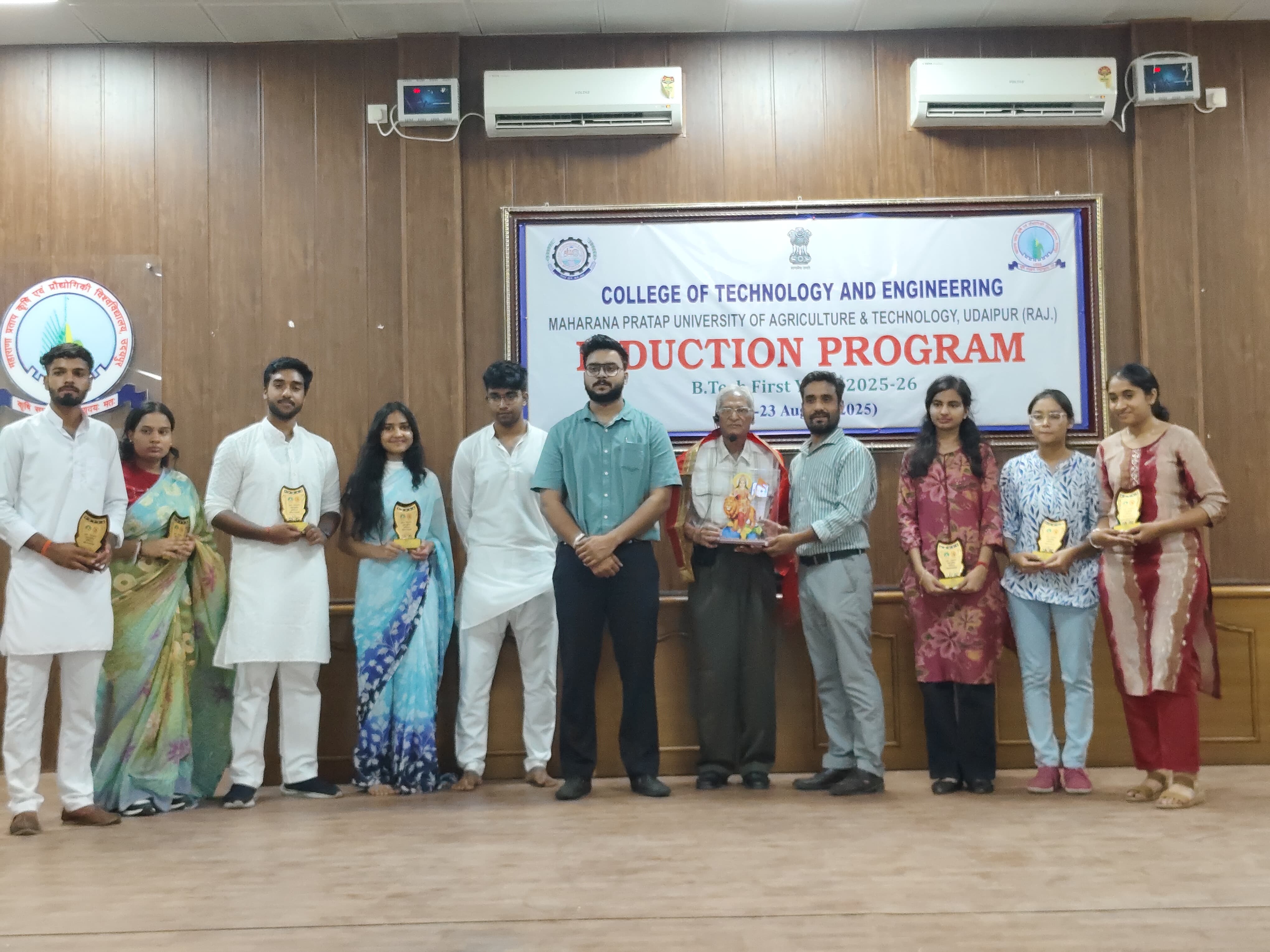 Papa Ko Jal Shraddhanjali Staged at MPUAT Induction