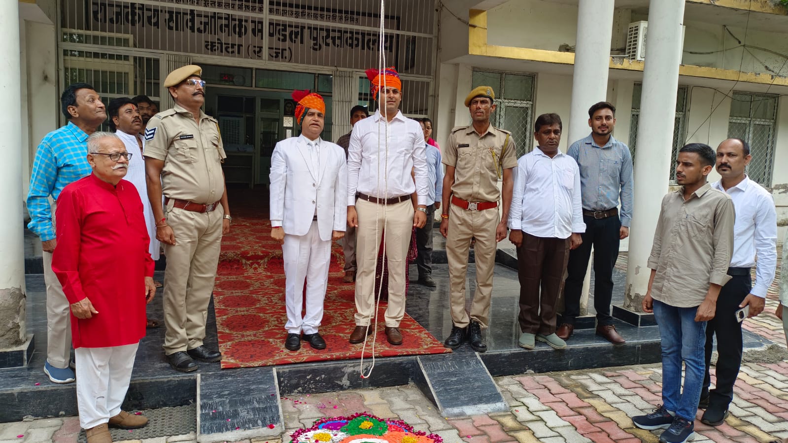 79th Independence Day Celebrated with Grandeur at State Central Library, Kota