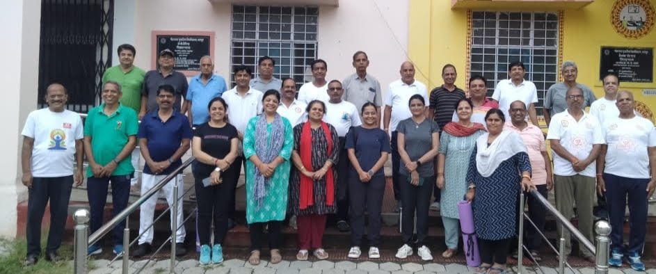 200 Weeks of Continuous Free Yoga Camp at Sukhadia University