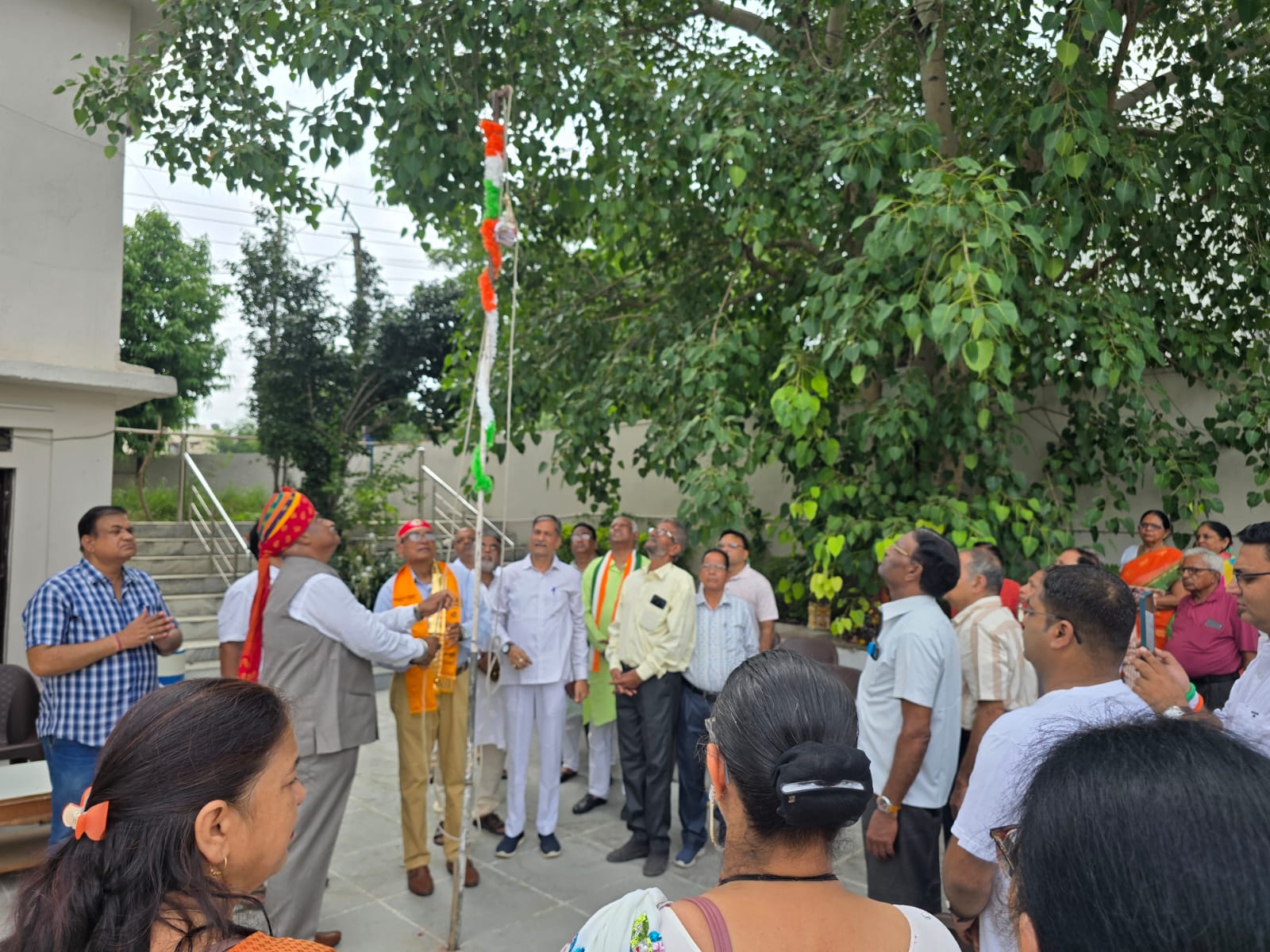 श्री चित्रगुप्त सभा उदयपुर :ध्वजारोहण एवं सम्मान समारोह  