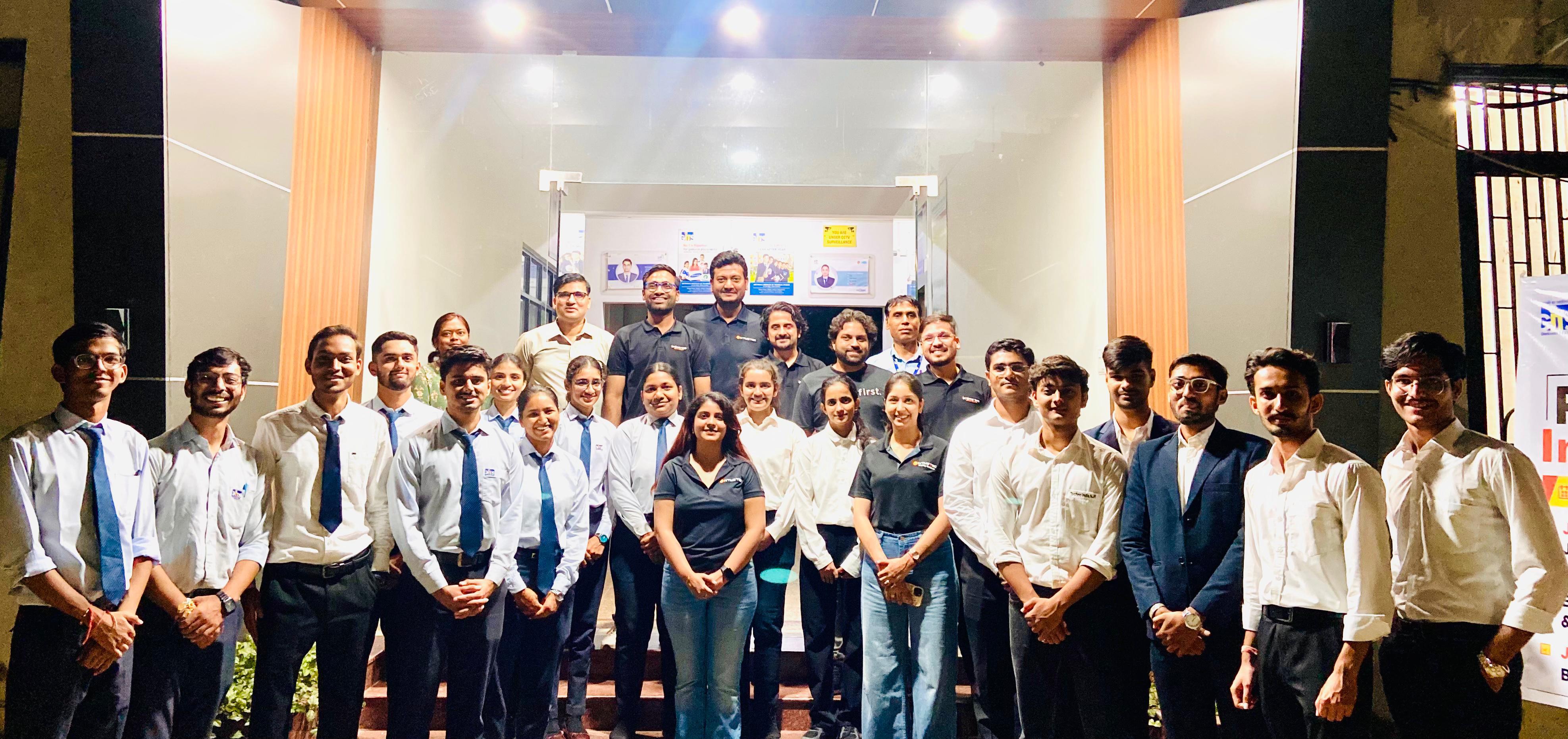 19 Students Selected in In Time Tech Campus Drive