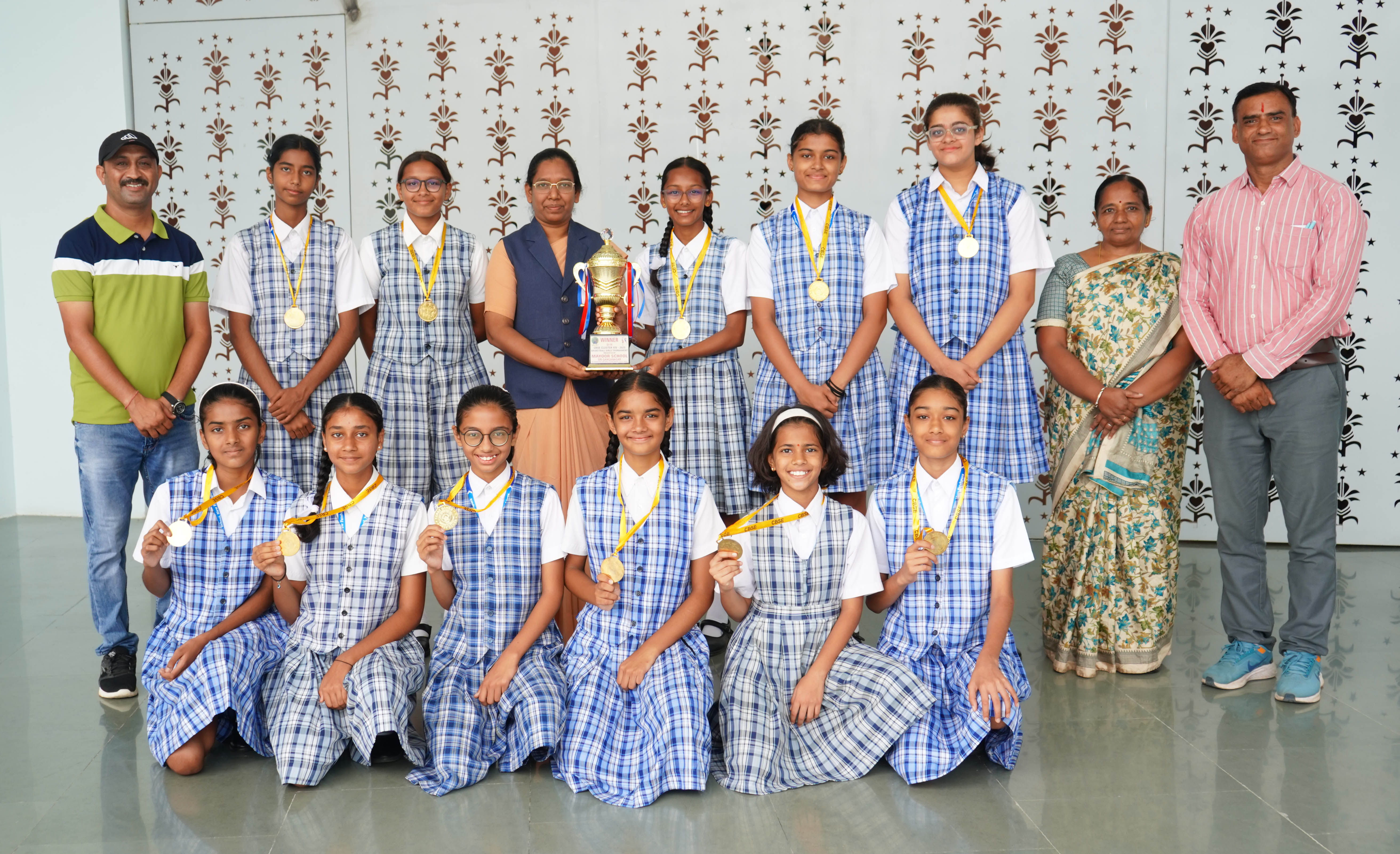 सेंट मेरीज़, न्यू फतेहपुरा की अंडर-14 बालिका टीम ने CBSE क्लस्टर XIV बास्केटबॉल प्रतियोगिता में प्रथम स्थान प्राप्त कर रचा इतिहास!