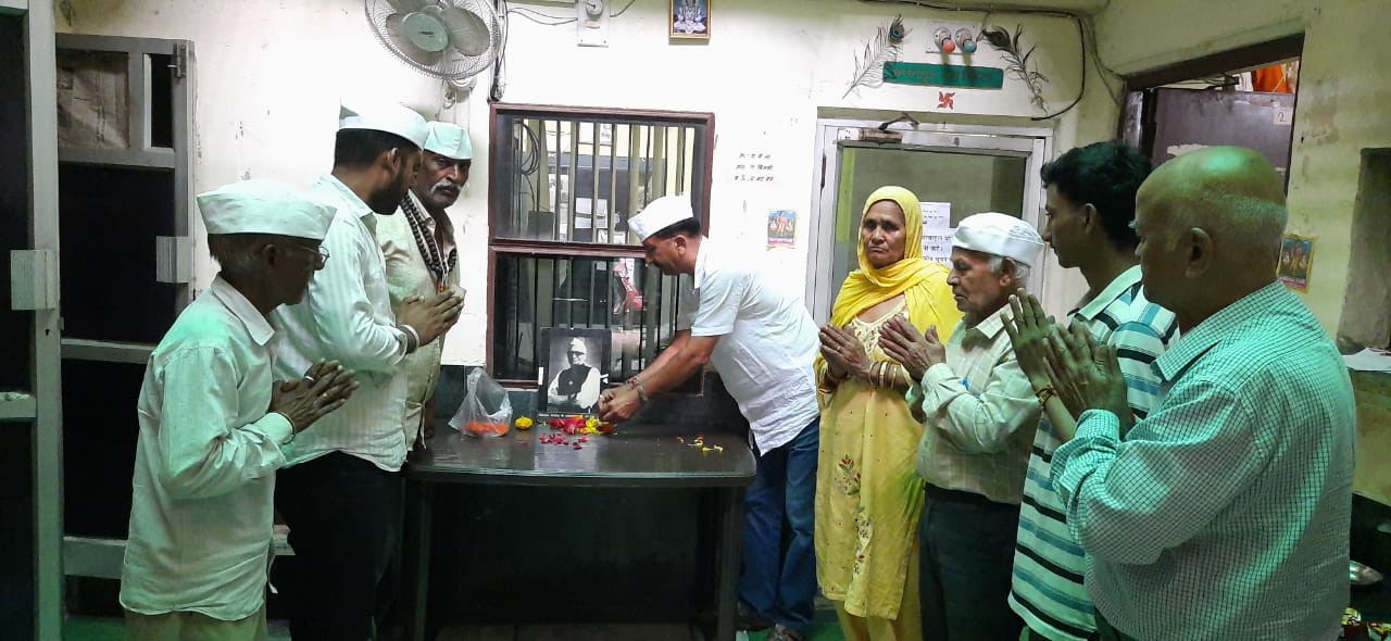 नारायण सुब्बाराव हार्डिंकर की पुण्यतिथि पर कांग्रेस मिडिया सेंटर पर दी गई श्रद्धांजलि