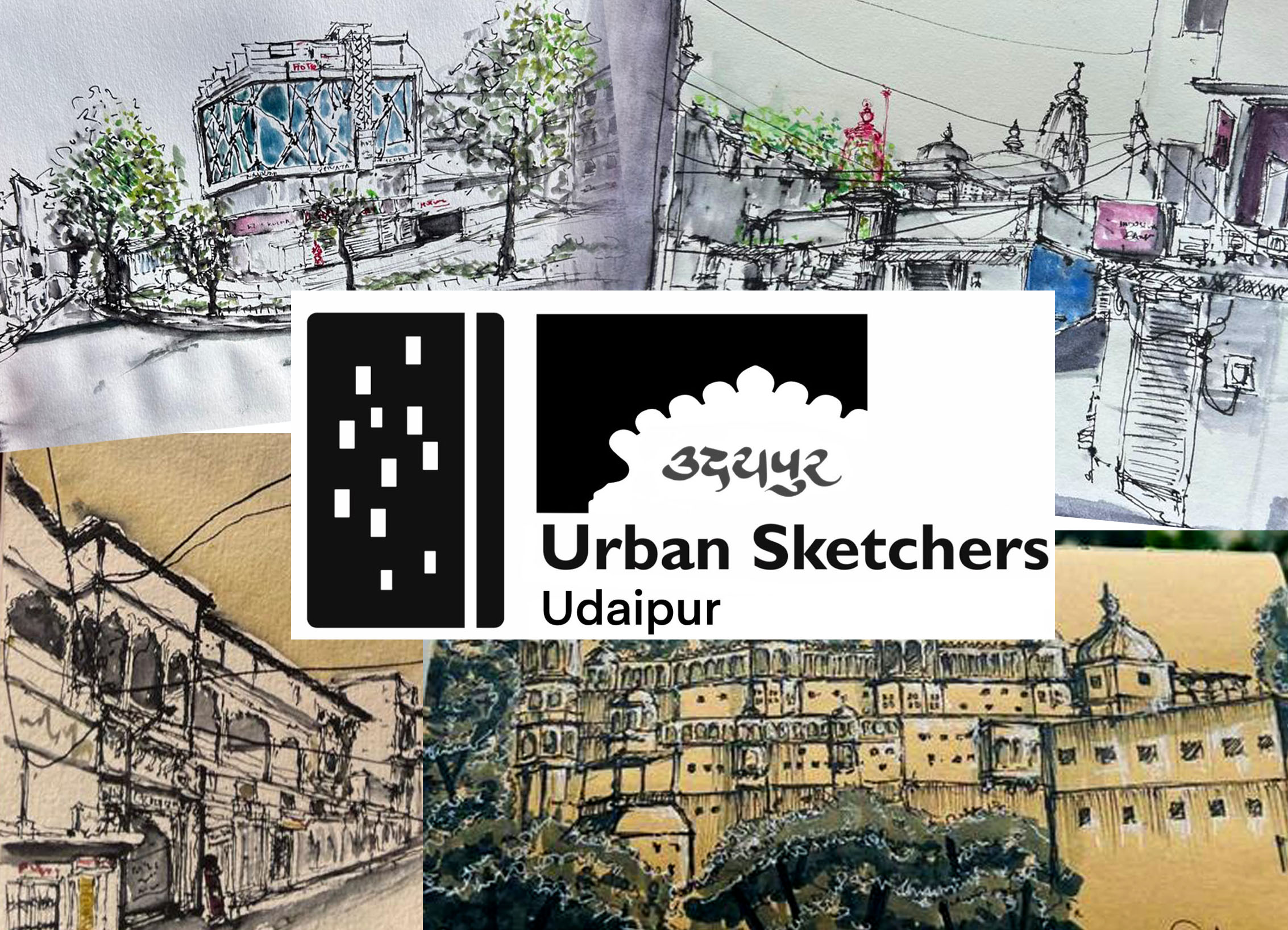 Udaipur Celebrates 150 Weeks of Urban Sketching