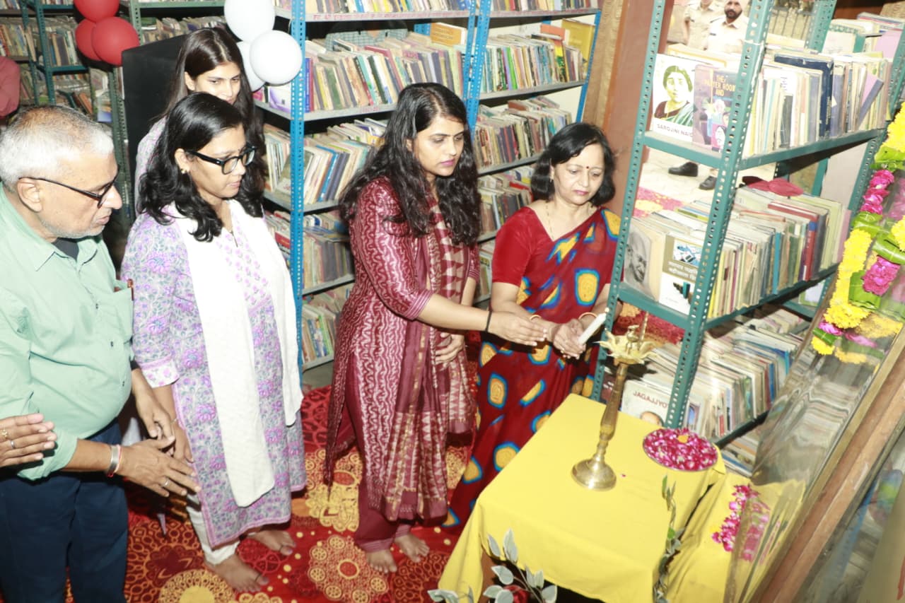 नेशनल बुक ट्रस्ट द्वारा आयोजित श्रीगंगानगर में पुस्तक प्रदर्शनी का शुभारम्भ